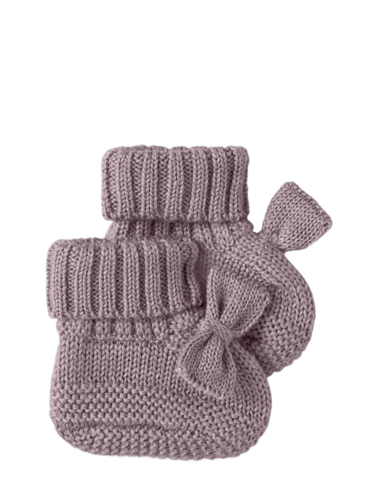 name it - NBFWRILLA WOOL KNIT SLIPPERS - baby-schuhe - toadstool - 1