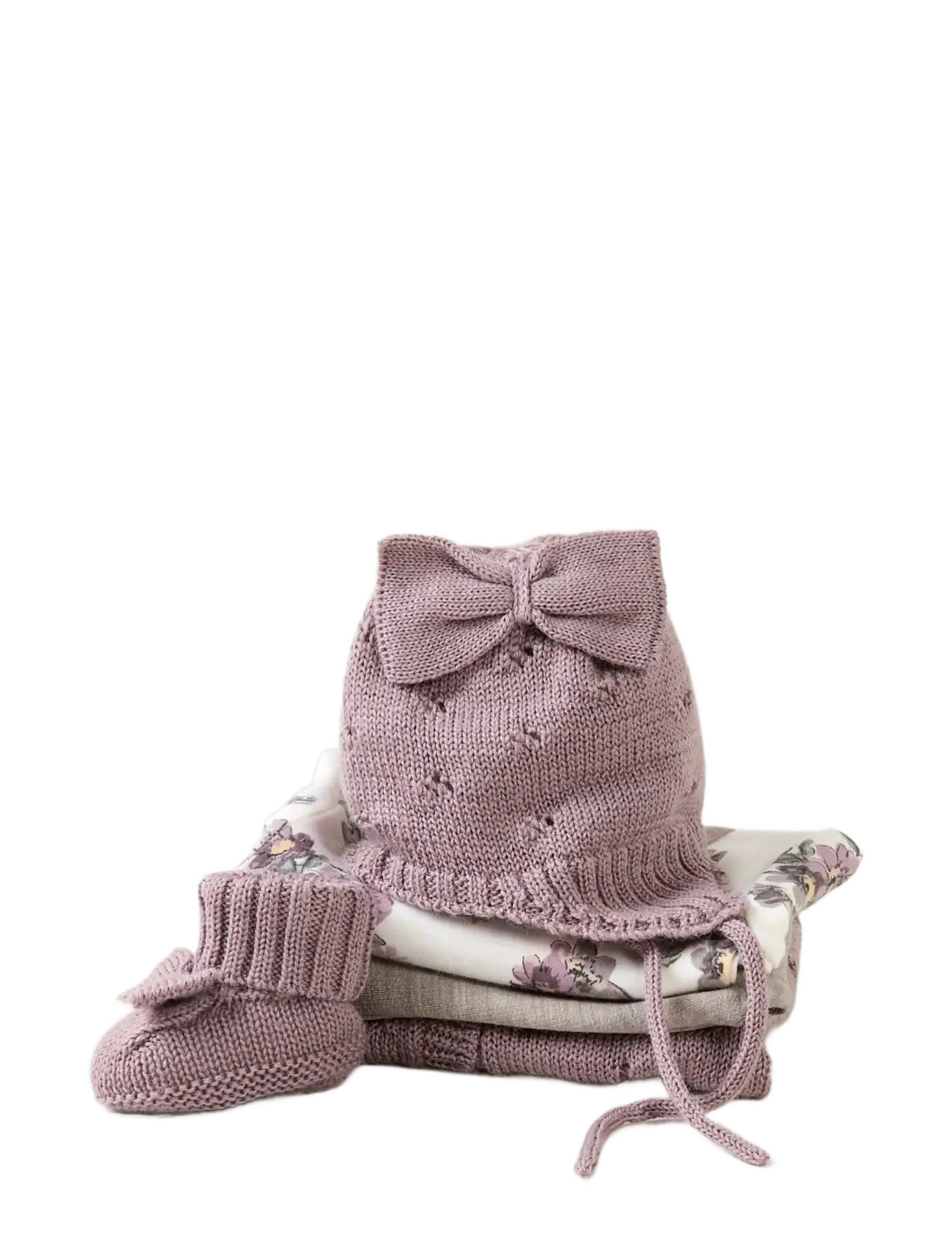 name it - NBFWRILLA WOOL KNIT SLIPPERS - baby-schuhe - toadstool - 2