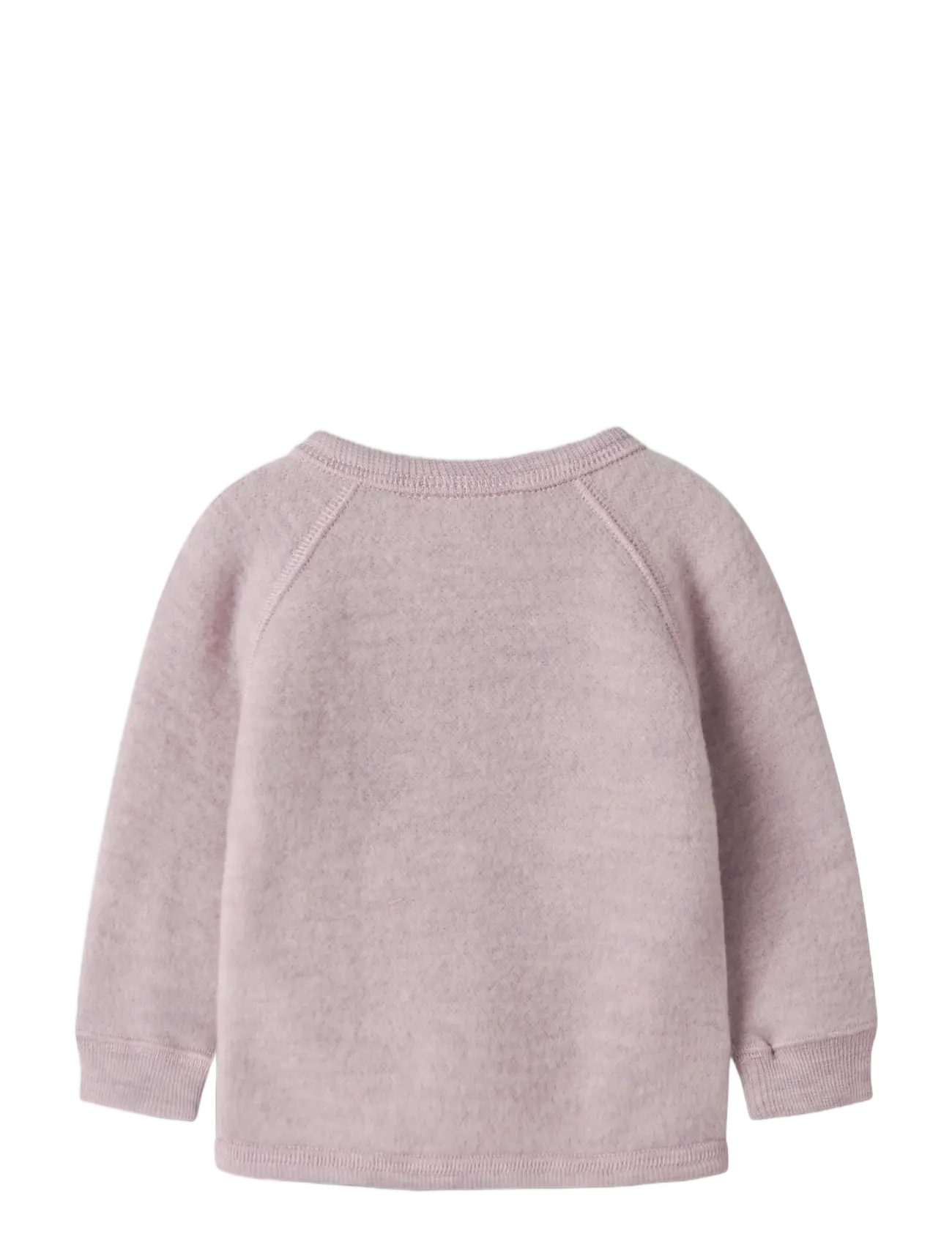 name it - NBFWMINO WOOL BRU LS CARD - violet ice - 1