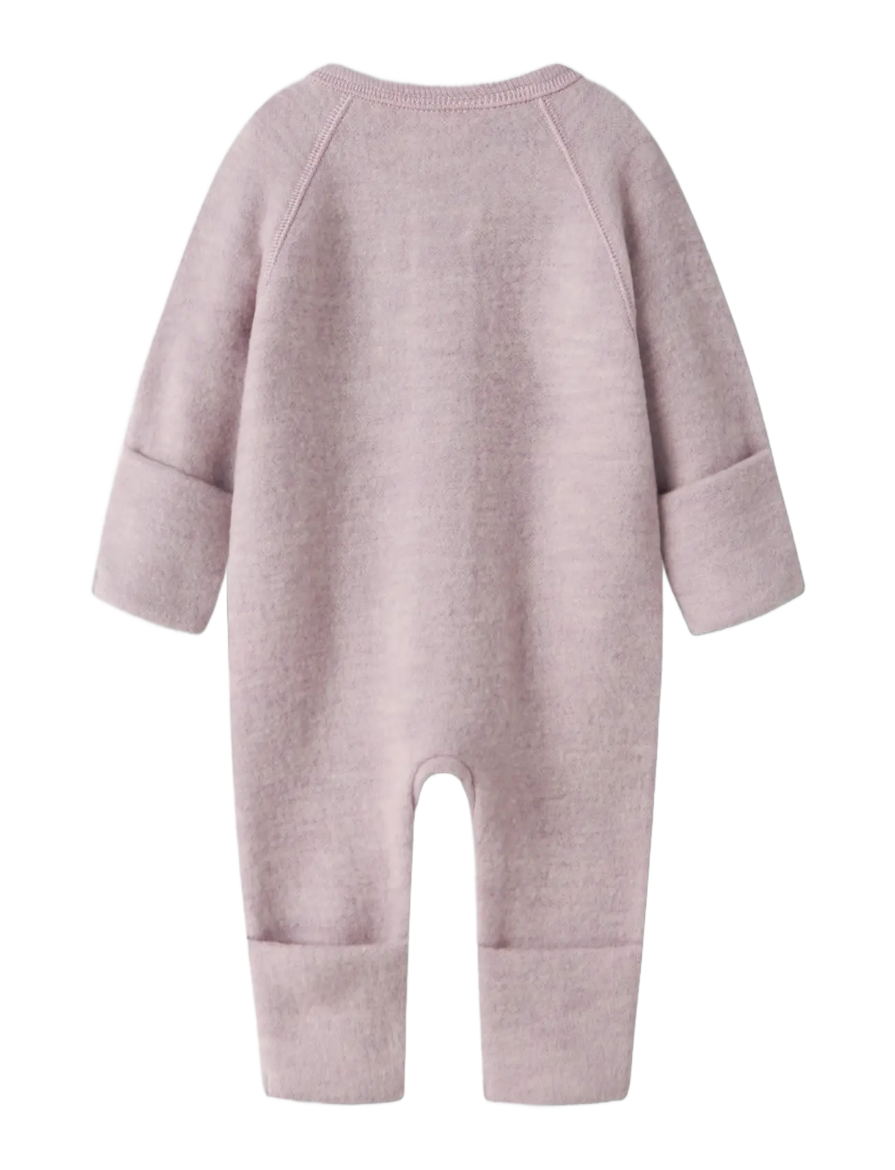 name it - NBFWMINO WOOL BRU LS SUIT - violet ice - 1