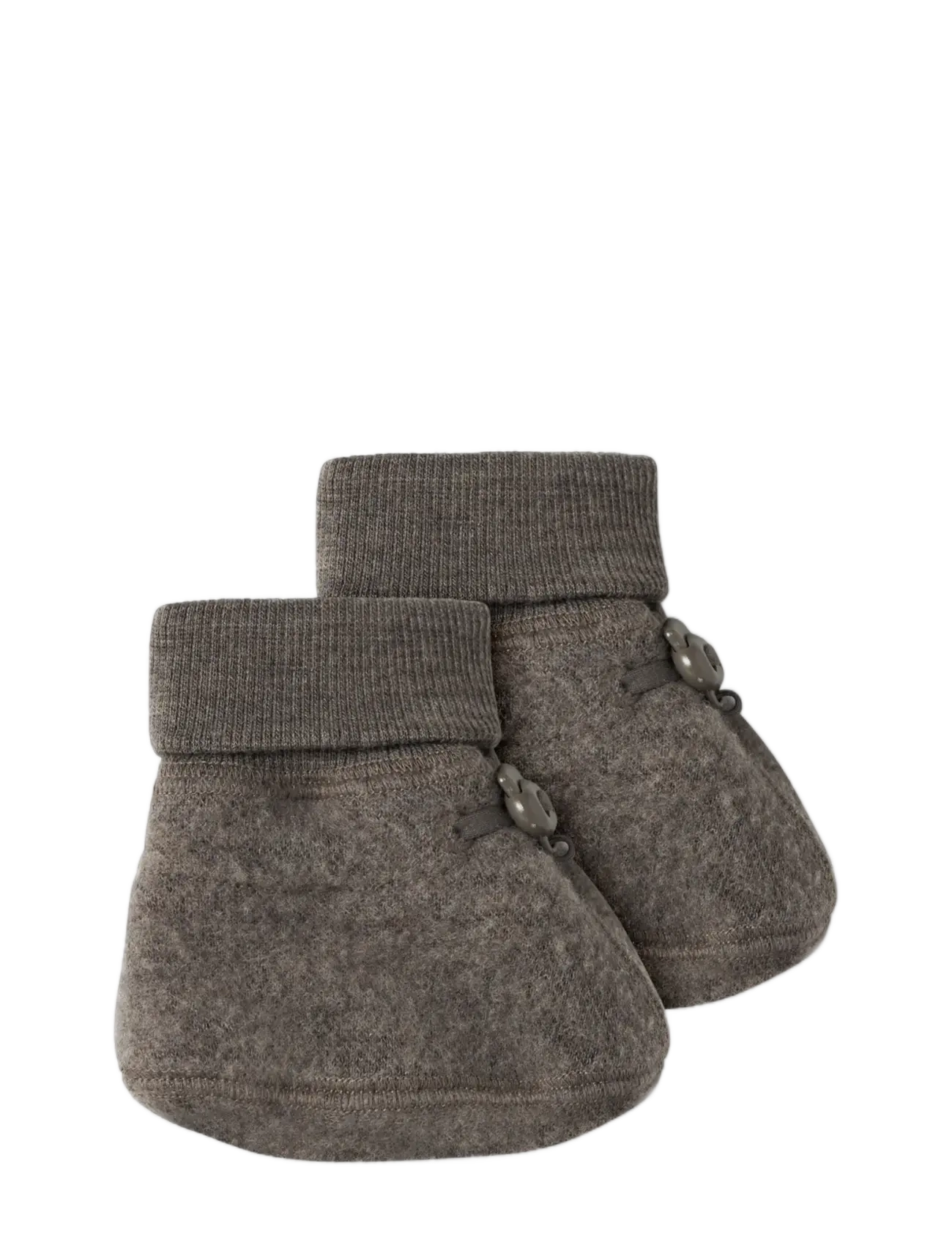 name it - NBFWMINO WOOL BRU SLIPPERS - morel - 1