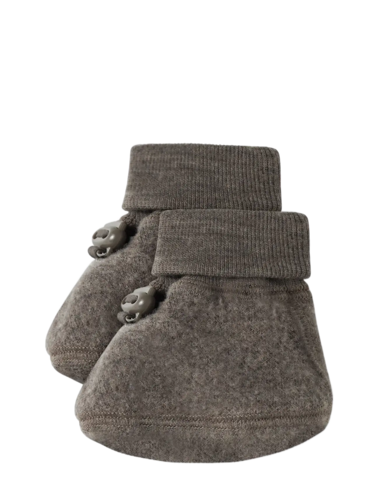 name it - NBFWMINO WOOL BRU SLIPPERS - morel - 2