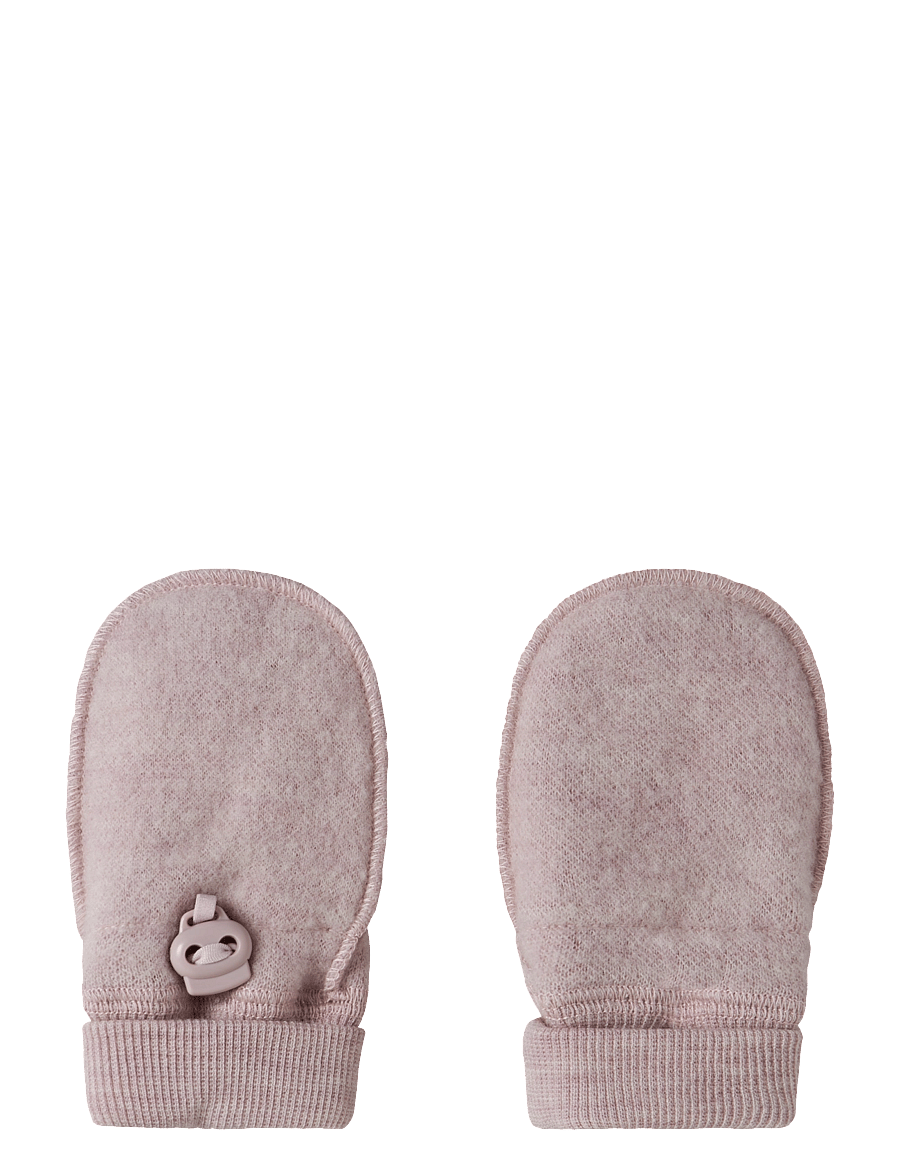 name it - NBFWMINO WOOL BRU MITTENS WO/THUMB - kindad - violet ice - 0