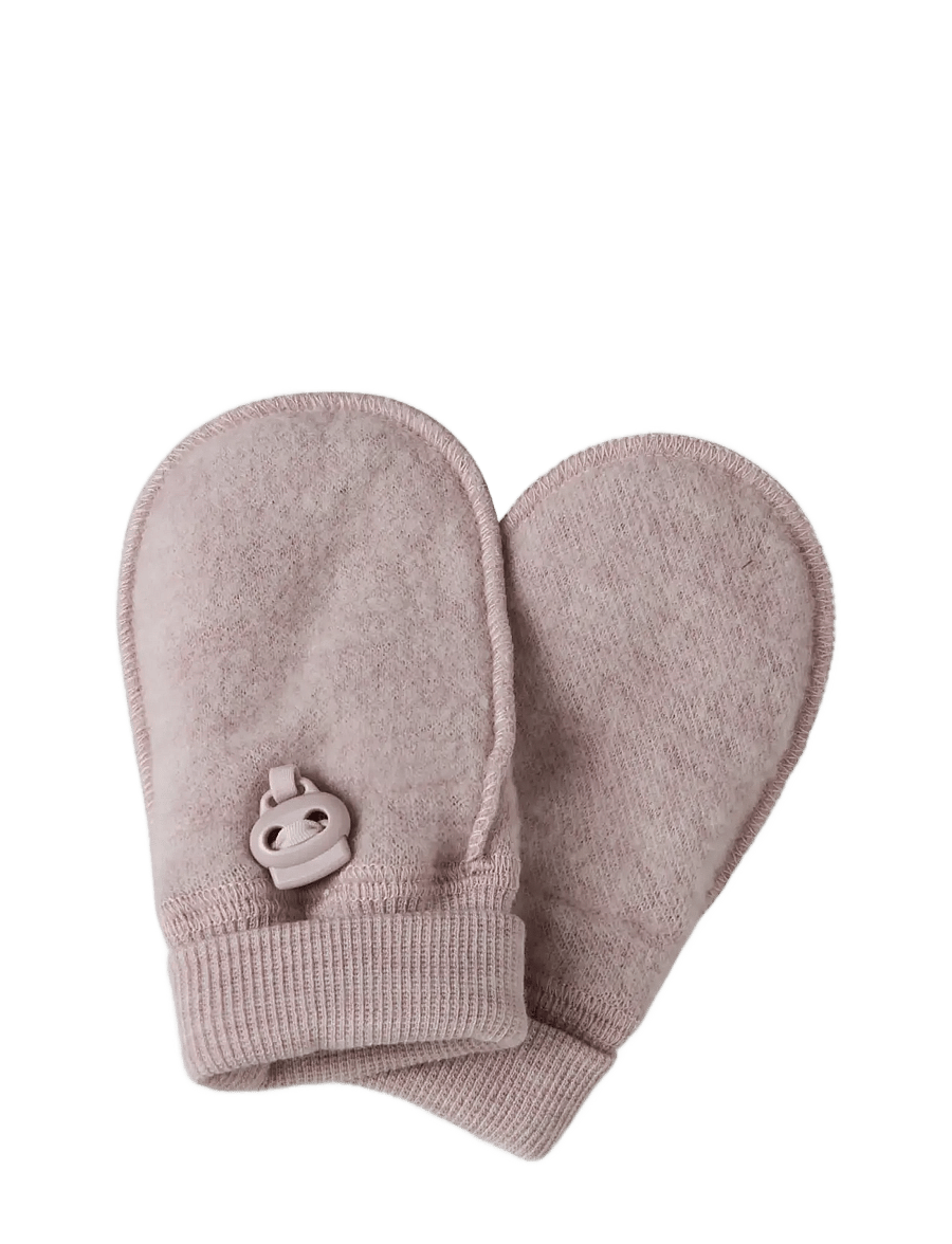 name it - NBFWMINO WOOL BRU MITTENS WO/THUMB - kindad - violet ice - 1