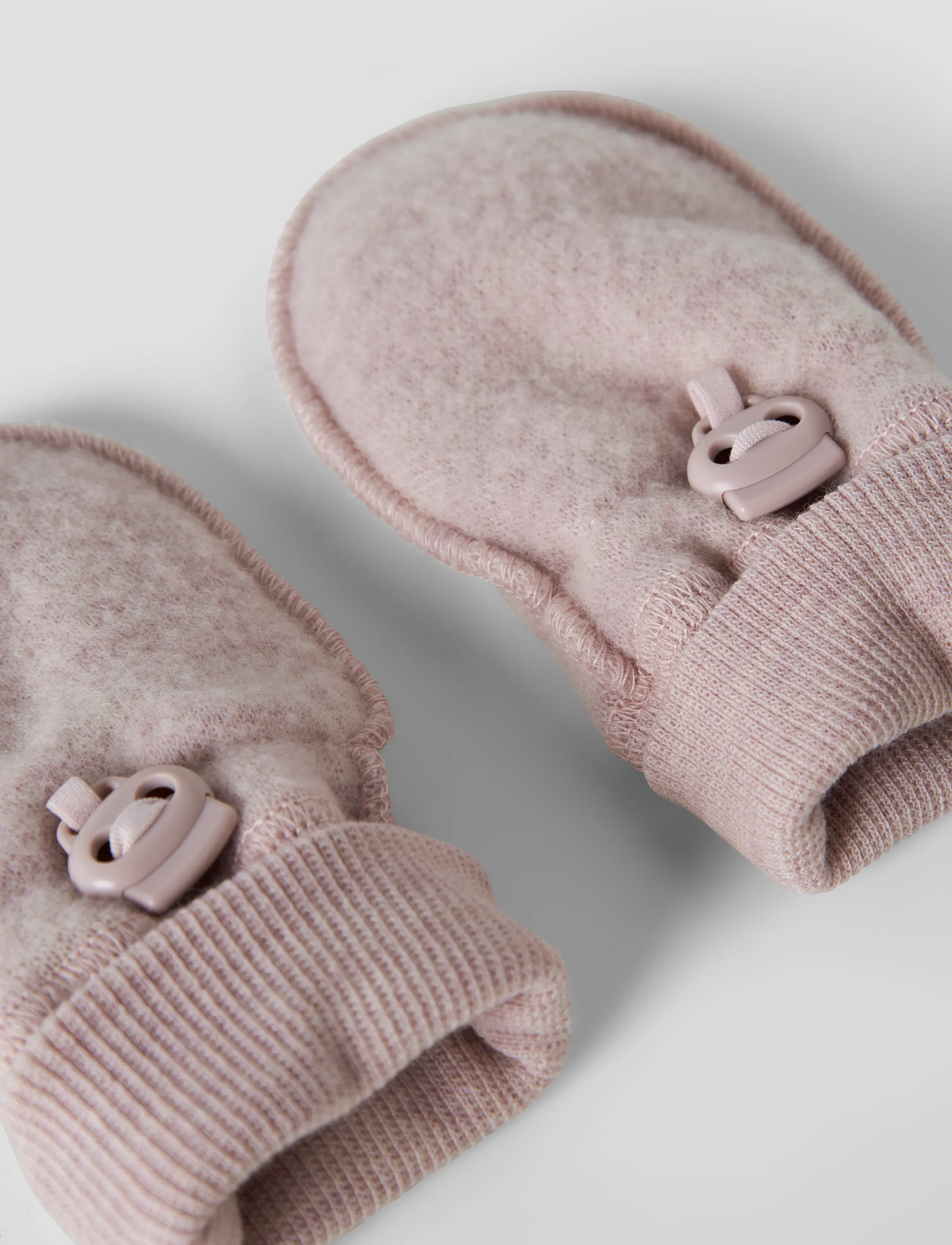 name it - NBFWMINO WOOL BRU MITTENS WO/THUMB - gloves - violet ice - 2