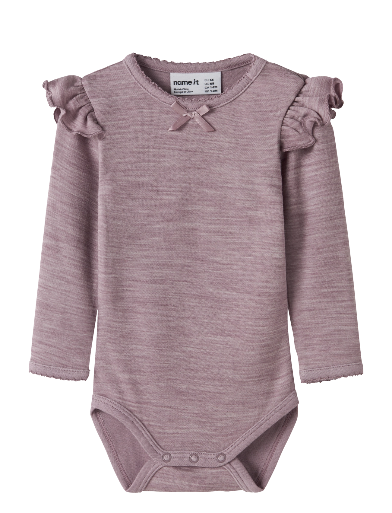 name it NBFWYLA WO/VI LS BODY - Bodies - TOADSTOOL / pink/rose
