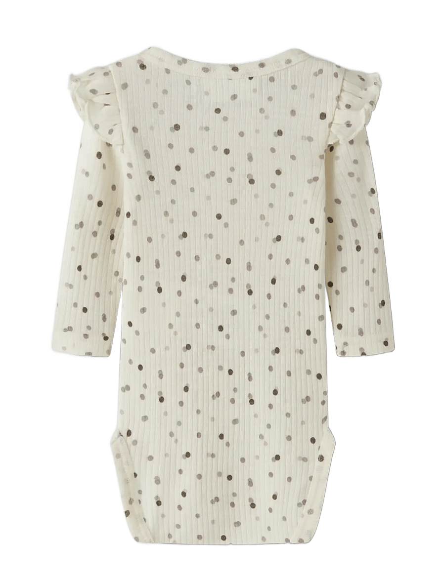 name it - NBFWOMI WO/MO LS BODY - underställ baby - snow white - 1