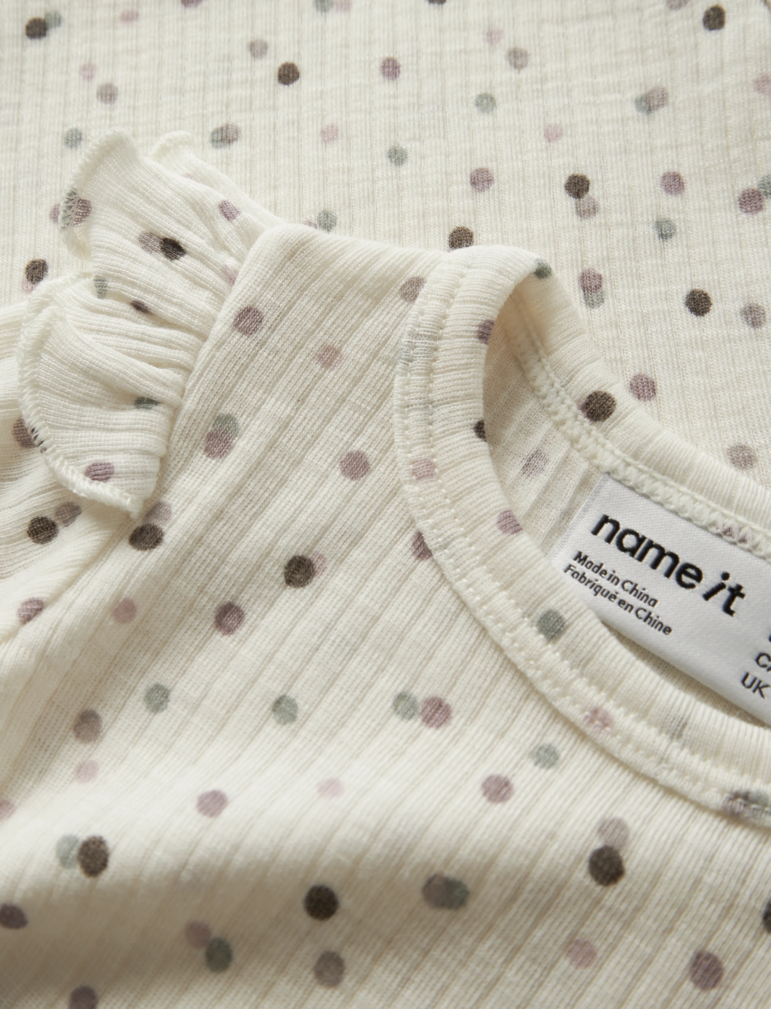 name it - NBFWOMI WO/MO LS BODY - underställ baby - snow white - 4