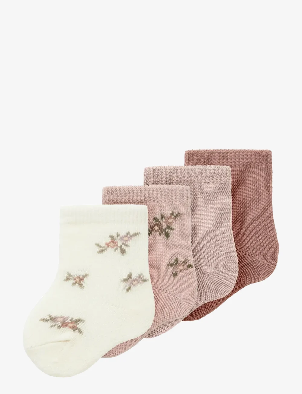 name it - NBFWAK WO/BL 4P SOCK - baby-socken - shadow gray - 0