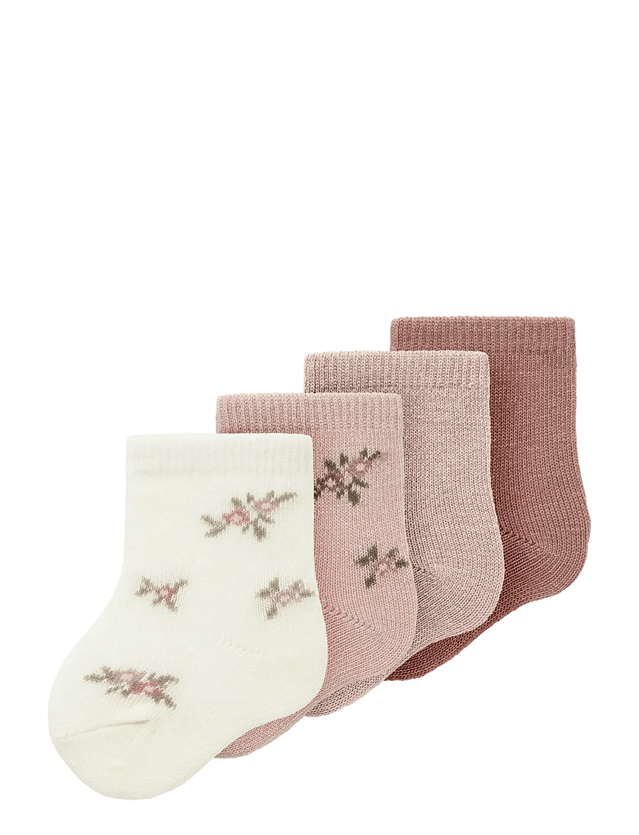 name it - NBFWAK WO/BL 4P SOCK - shadow gray - 1