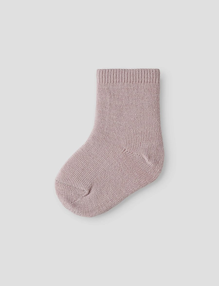 name it - NBFWAK WO/BL 4P SOCK - shadow gray - 4