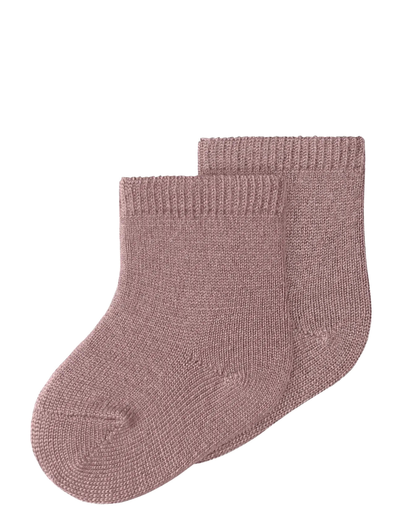 name it NBFWAKTA WO/VI 2P SOCK - Strumpor & Tights - ANTLER / pink/rose
