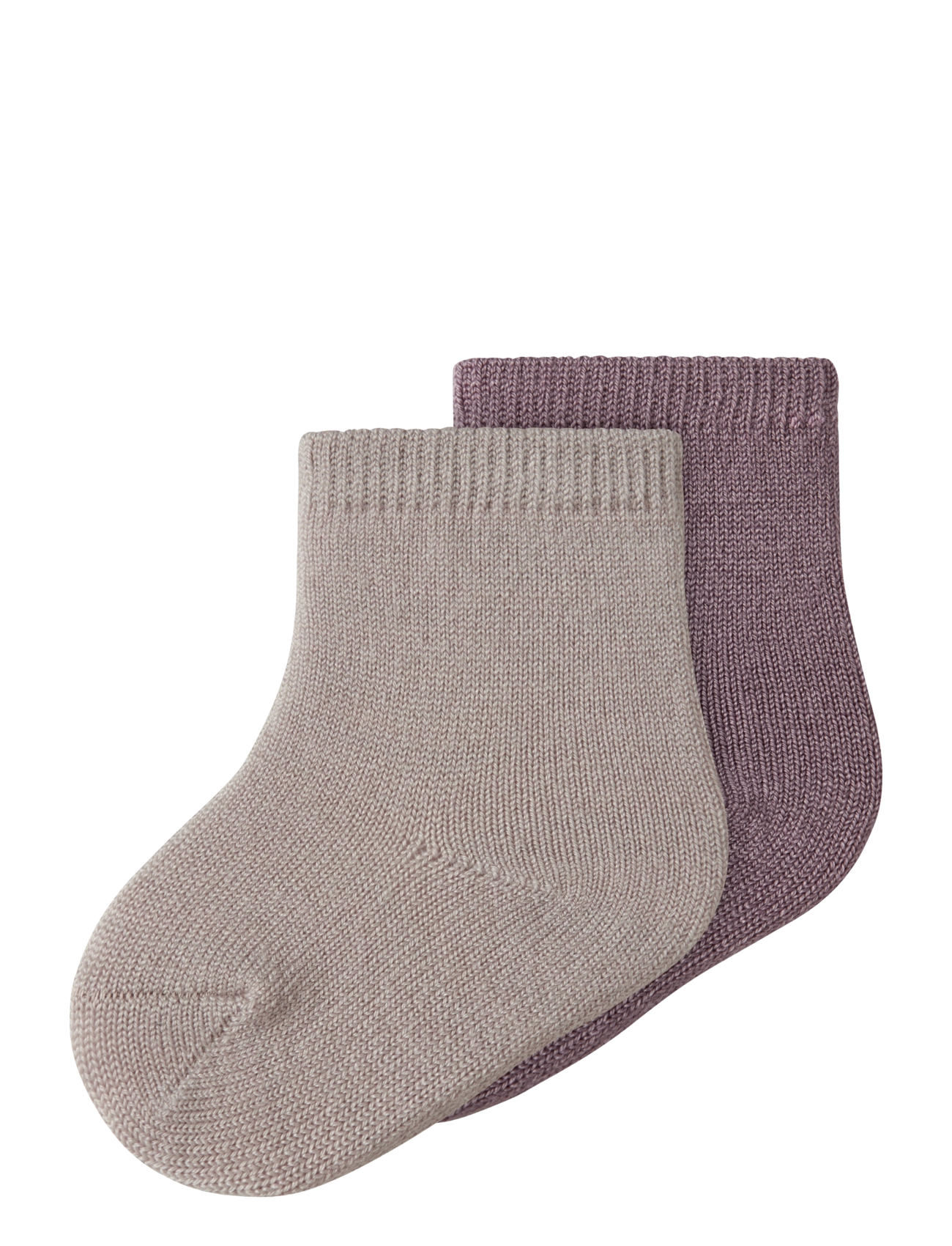 name it NBFWAKTA WO/VI 2P SOCK - Tøj - TOADSTOOL / beige