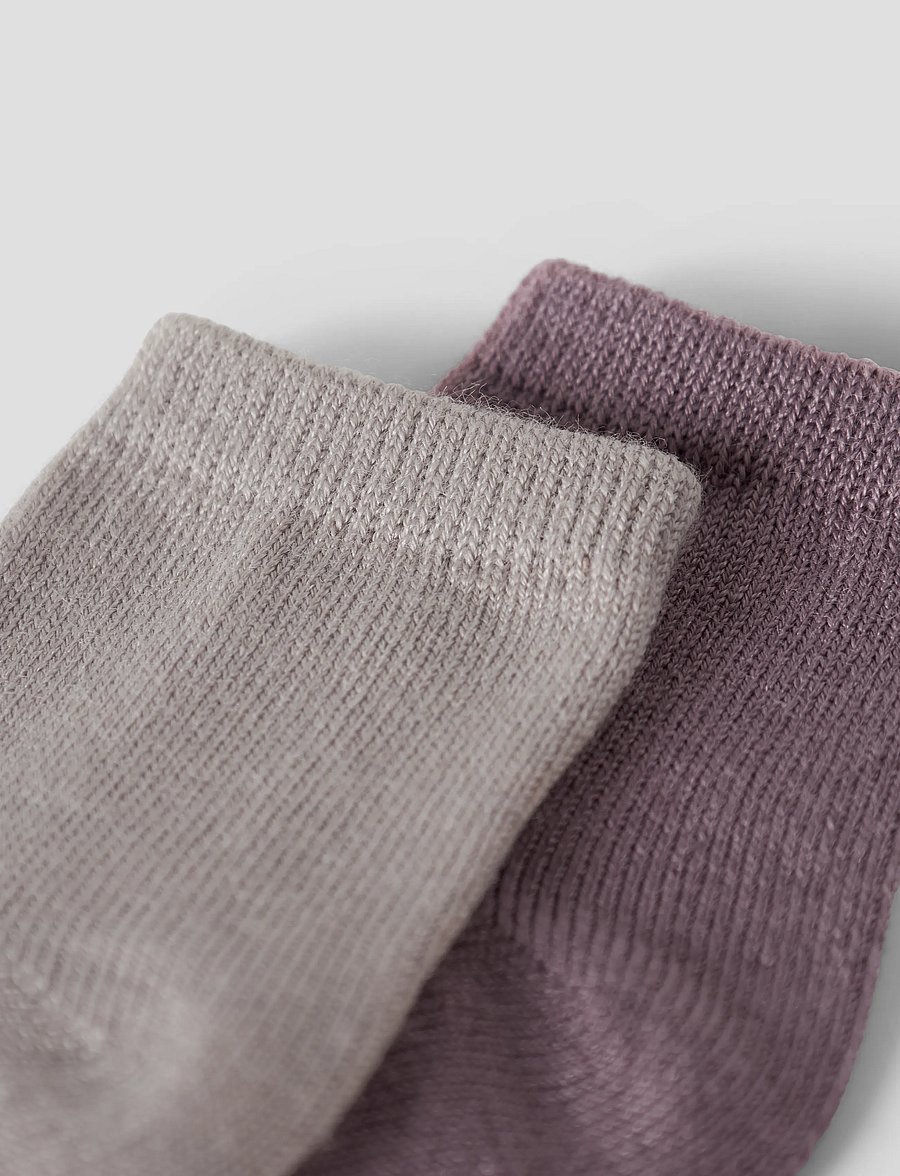name it - NBFWAKTA WO/VI 2P SOCK - strømper - toadstool - 2