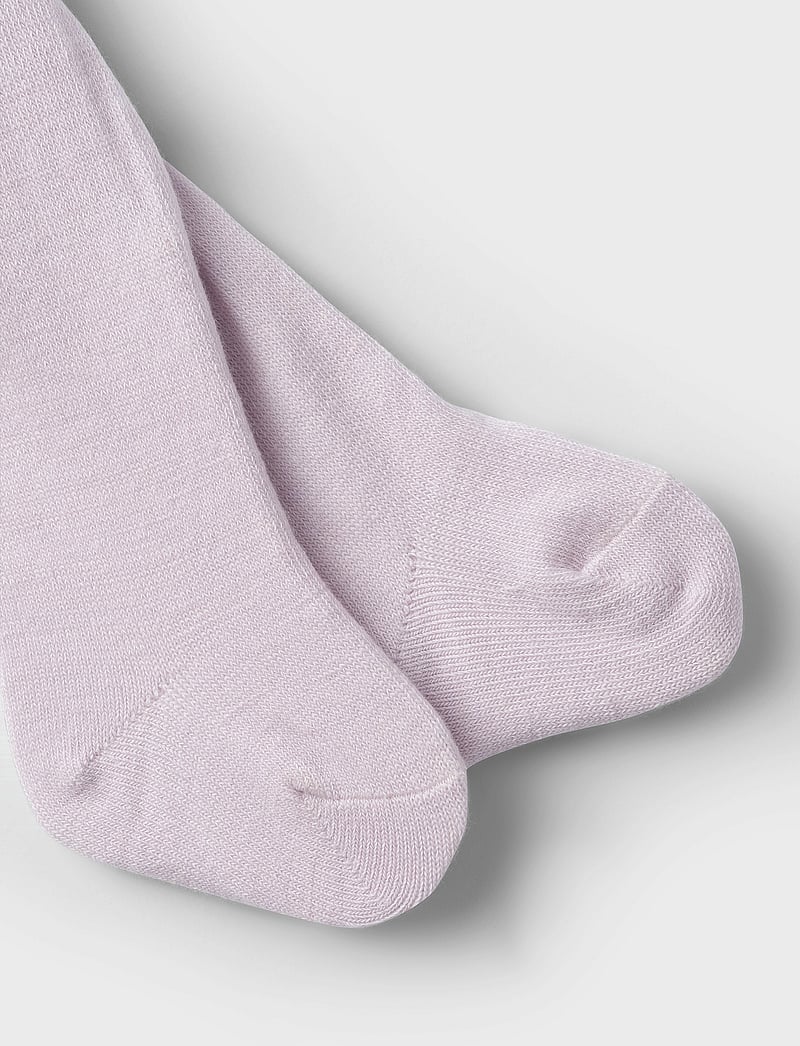 name it - NBFWAK WO/BL PANTYHOSE SOLID - strømpebukser - lilac ash - 2