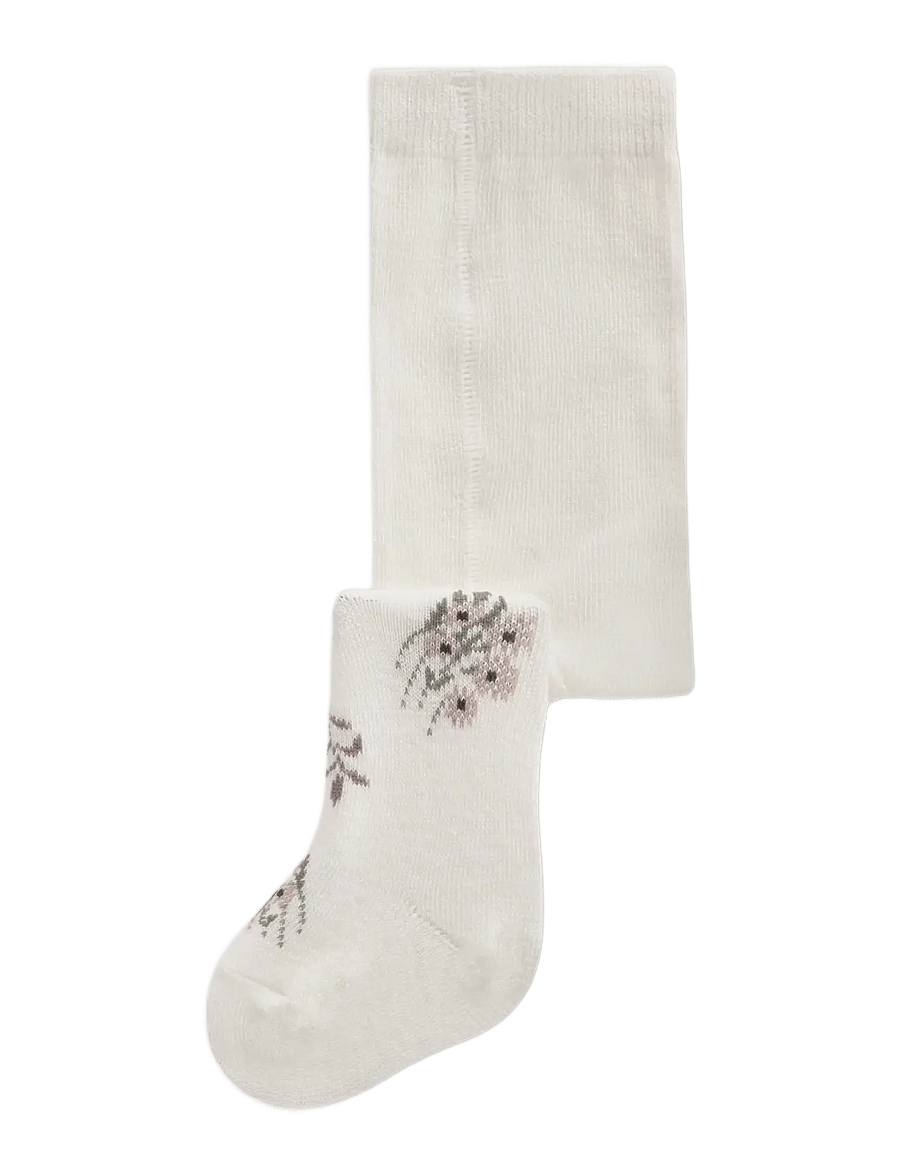 name it - NBFWAK WO/BL PANTYHOSE AOJ - strumpfhosen - snow white - 2