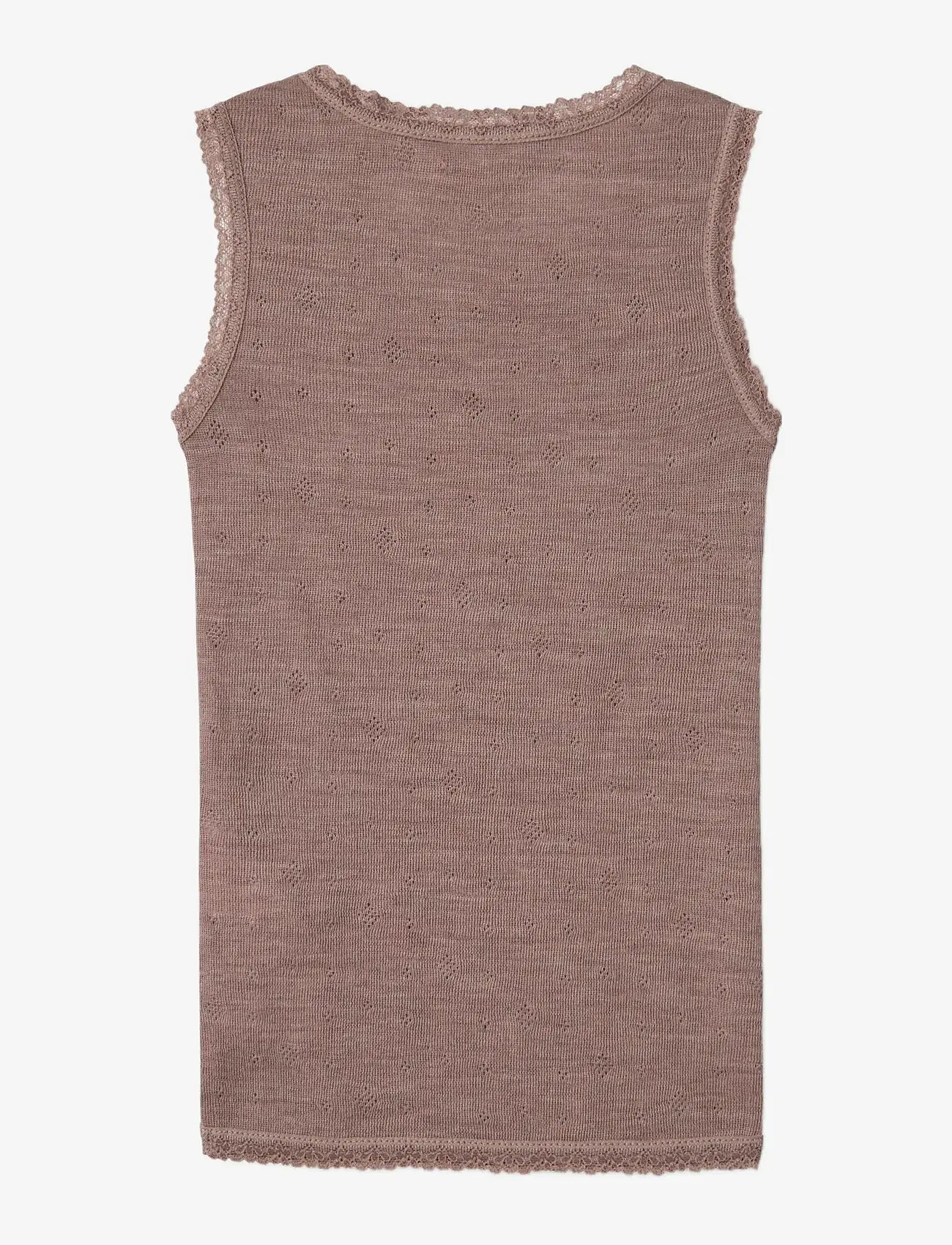 name it - NMFWANG WOOL NEEDLE TANK TOP NOOS - antler - 2