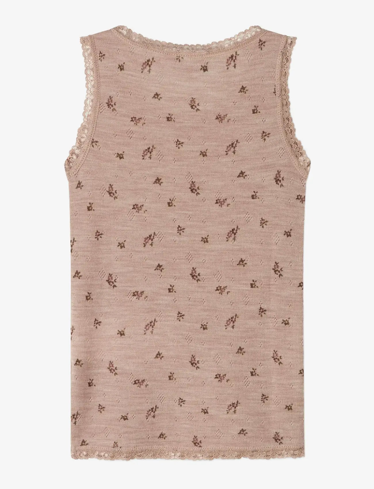 name it - NMFWANG WOOL NEEDLE TANK TOP NOOS - tanktops - shadow gray - 1