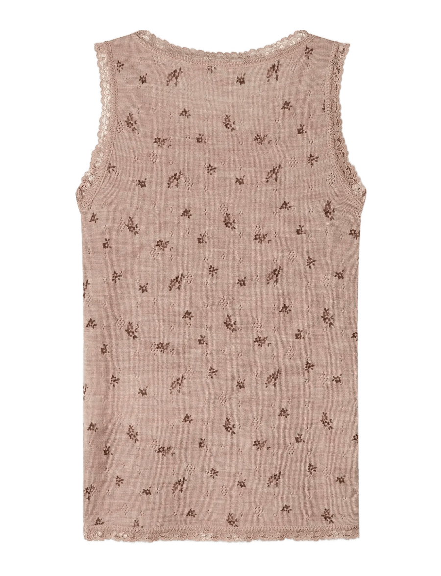 name it - NMFWANG WOOL NEEDLE TANK TOP - linnen - shadow gray - 3