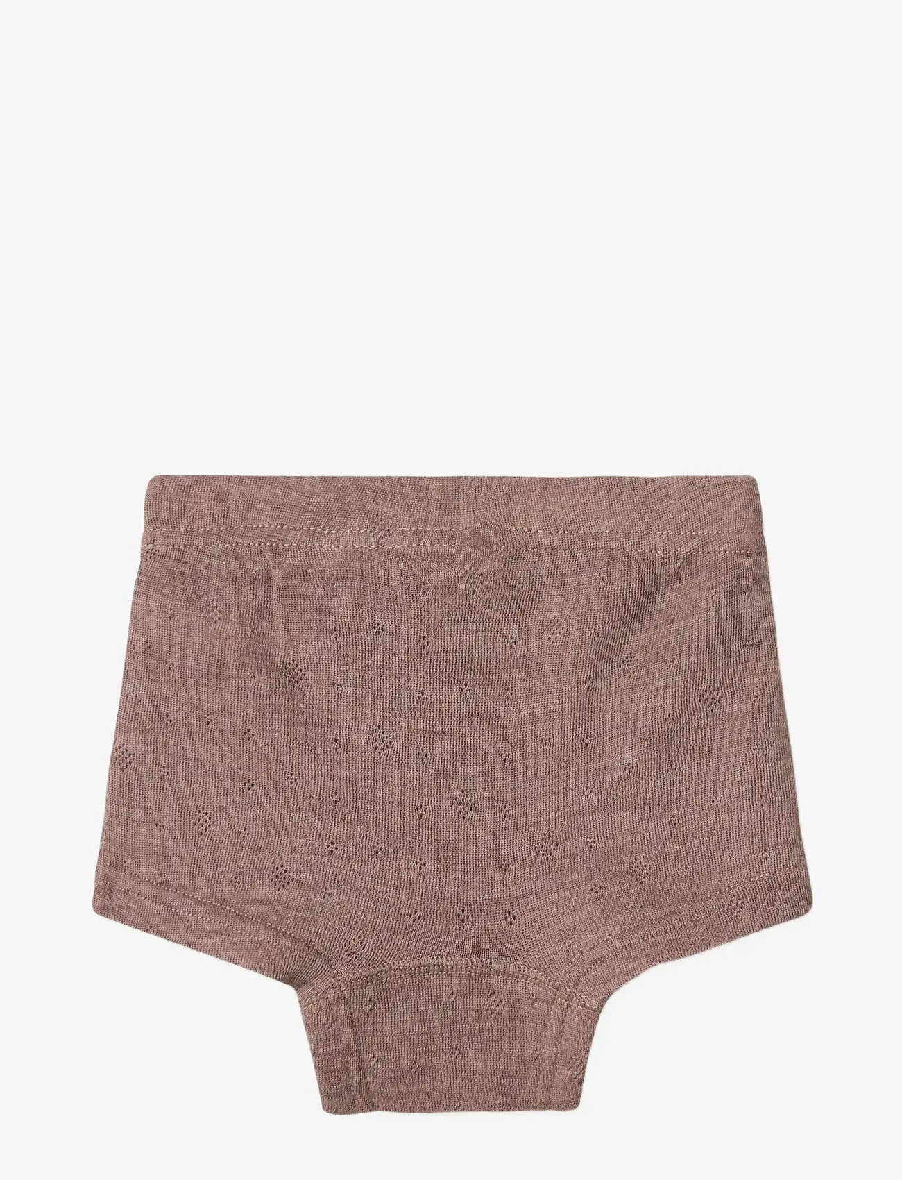 name it - NMFWANG WOOL NEEDLE BOXER - underdele - antler - 1