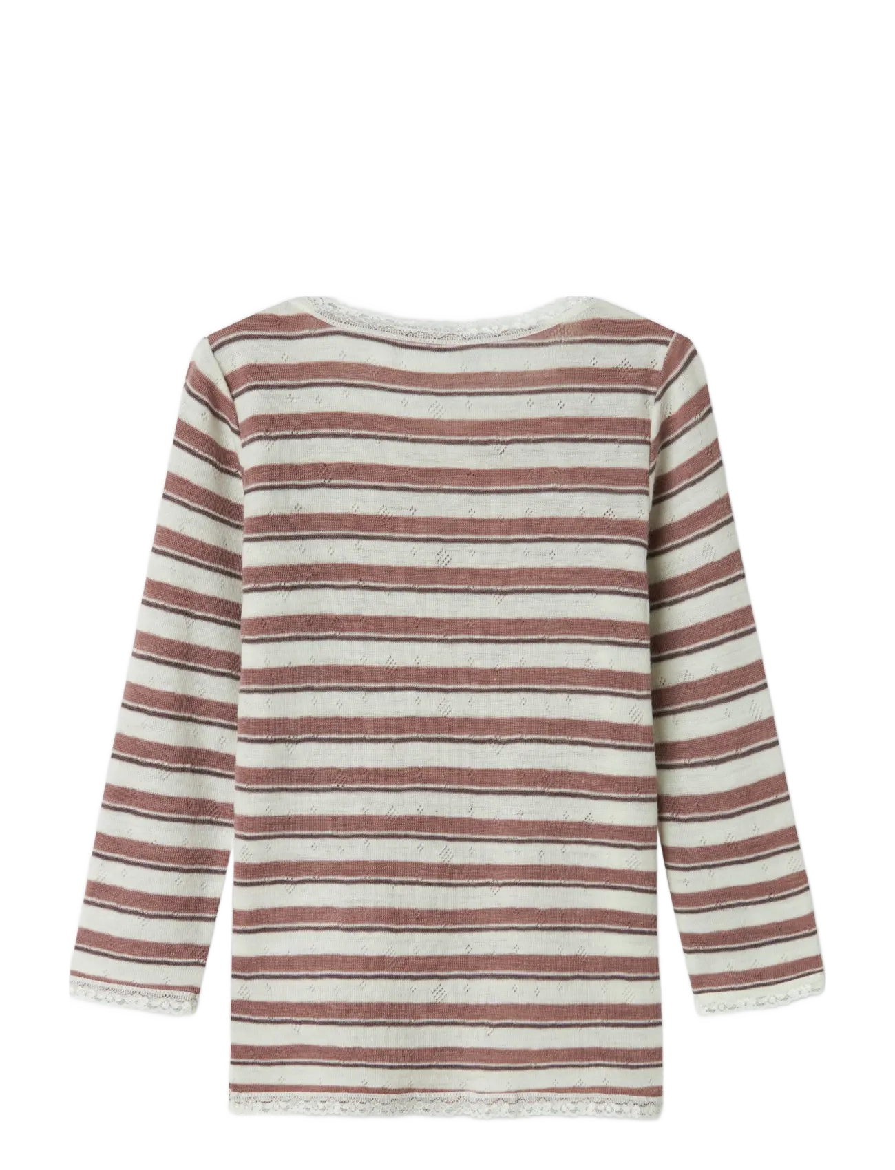name it - NMFWANG WOOL NEEDLE LS TOP NOOS - marškinėliai ilgomis rankovėmis - antler - 2