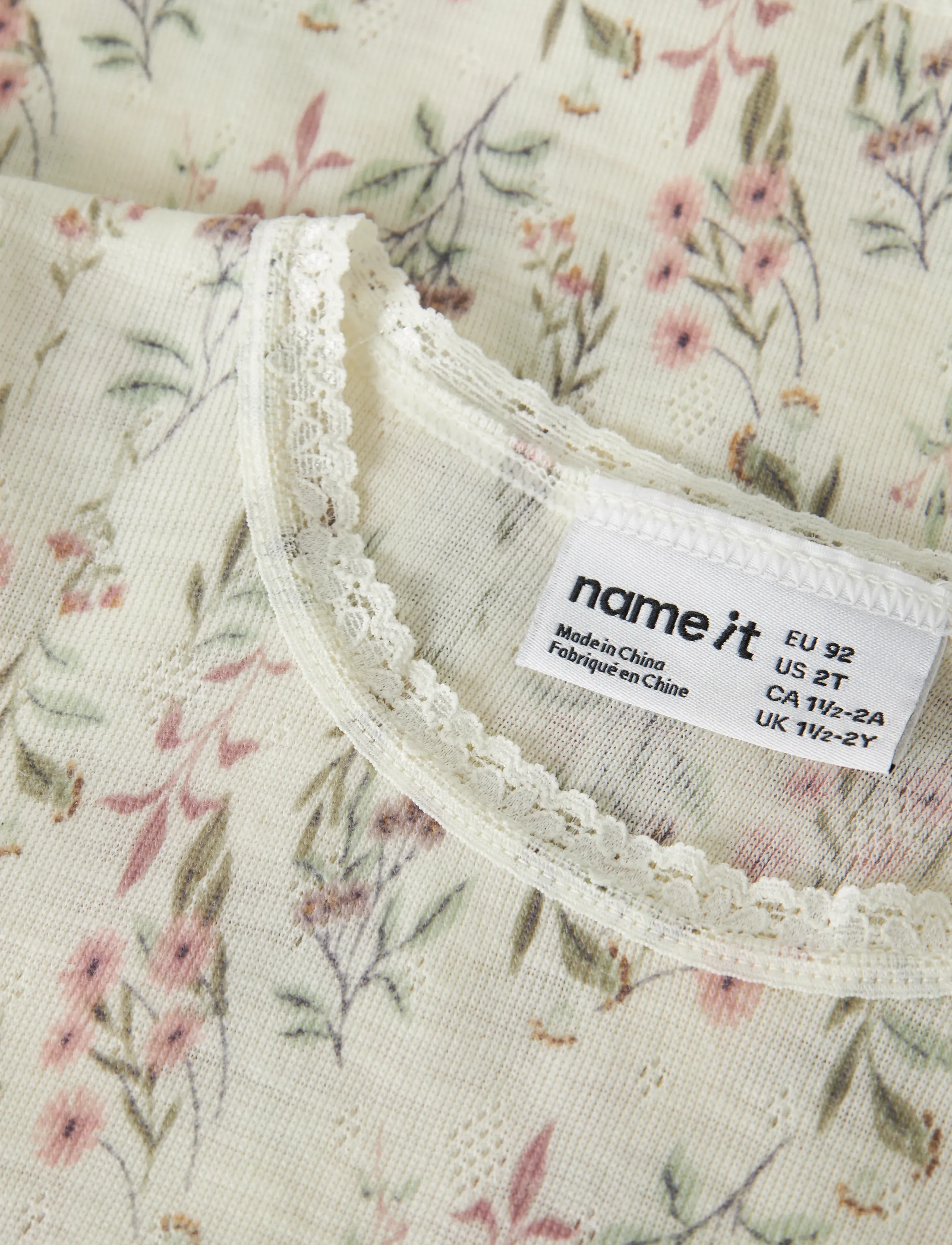 name it - NMFWANG WOOL NEEDLE LS TOP NOOS - langärmelig - snow white - 4