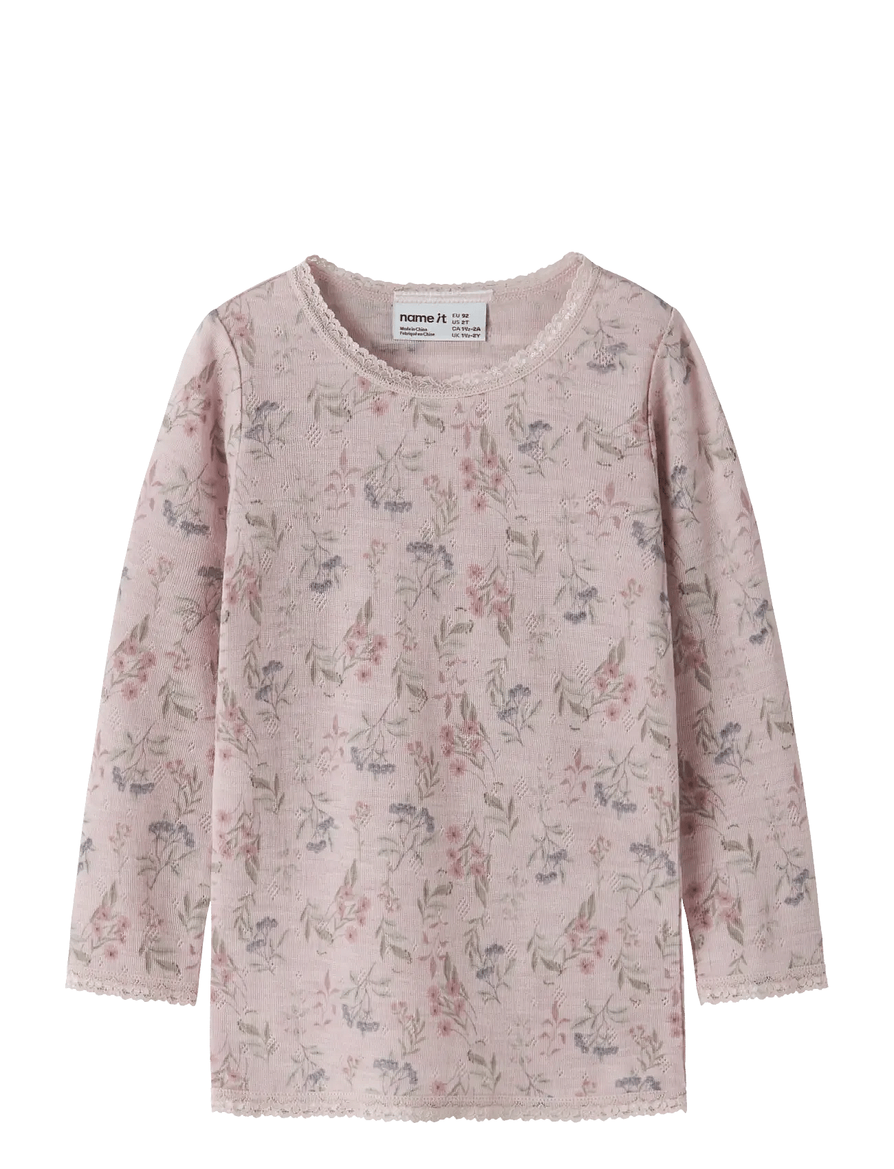 name it | Nmfwang Wool Needle Ls Top Noos | 116