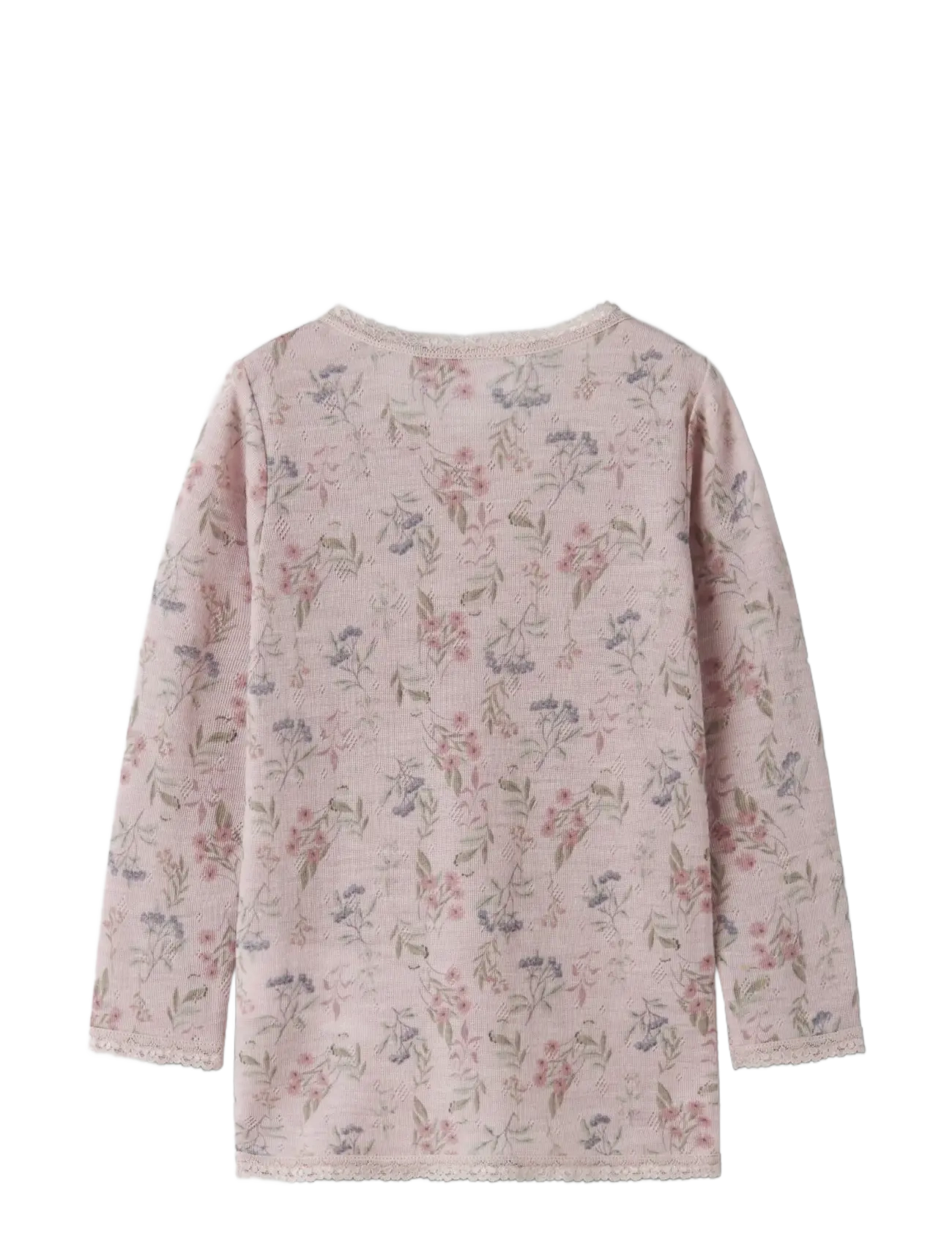 name it - NMFWANG WOOL NEEDLE LS TOP NOOS - langärmelig - violet ice - 1