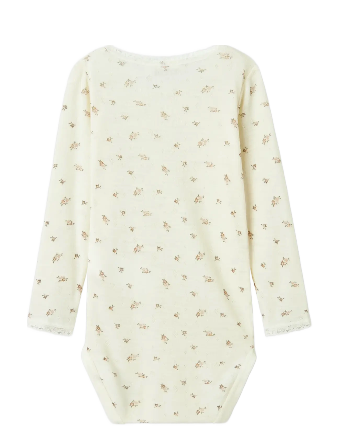 name it - NMFWANG WOOL NEEDLE LS BODY - madalaimad hinnad - snow white - 1