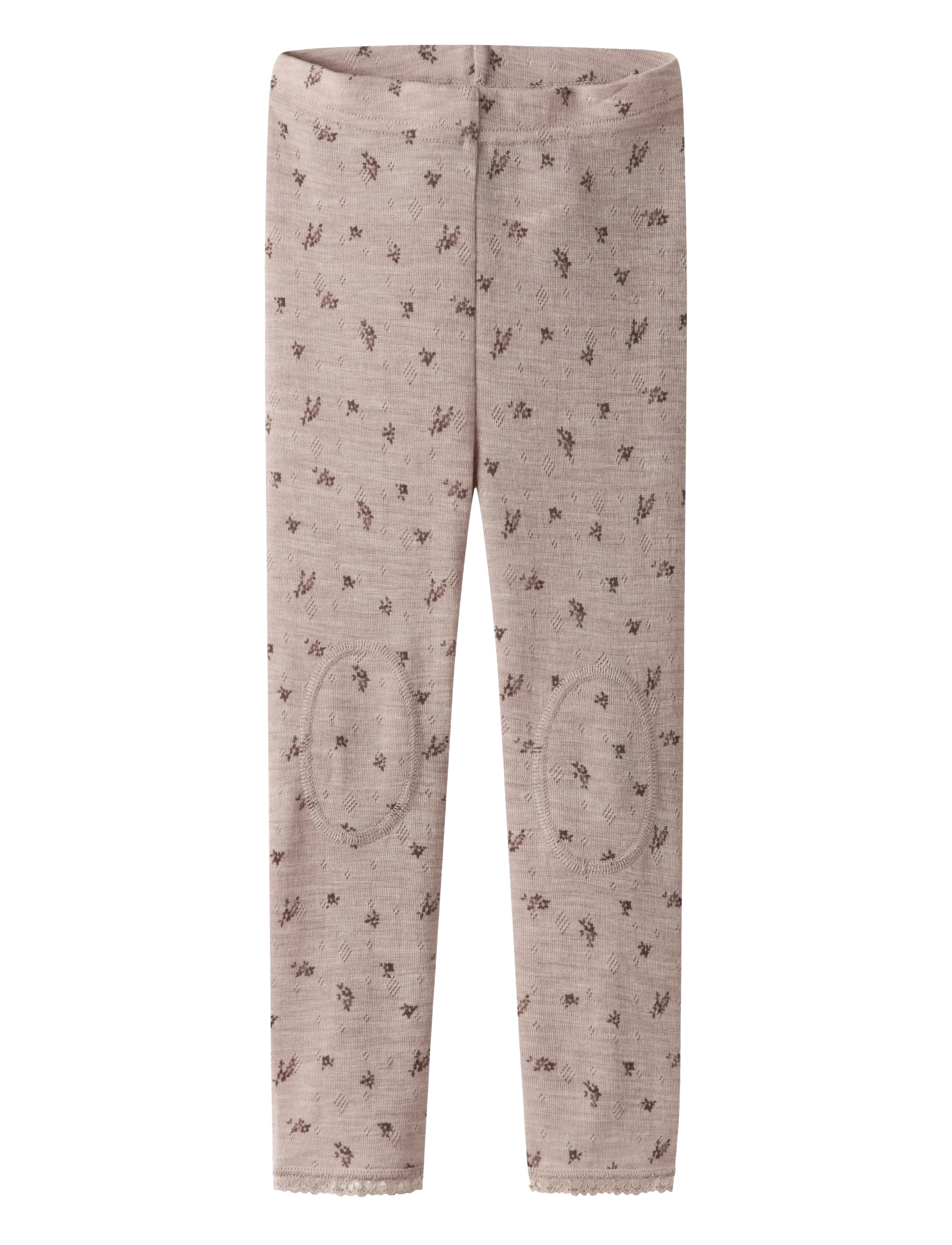 NAME IT Nmfwang Wolle Needle Legging Noos Pink - 104 - Kinder