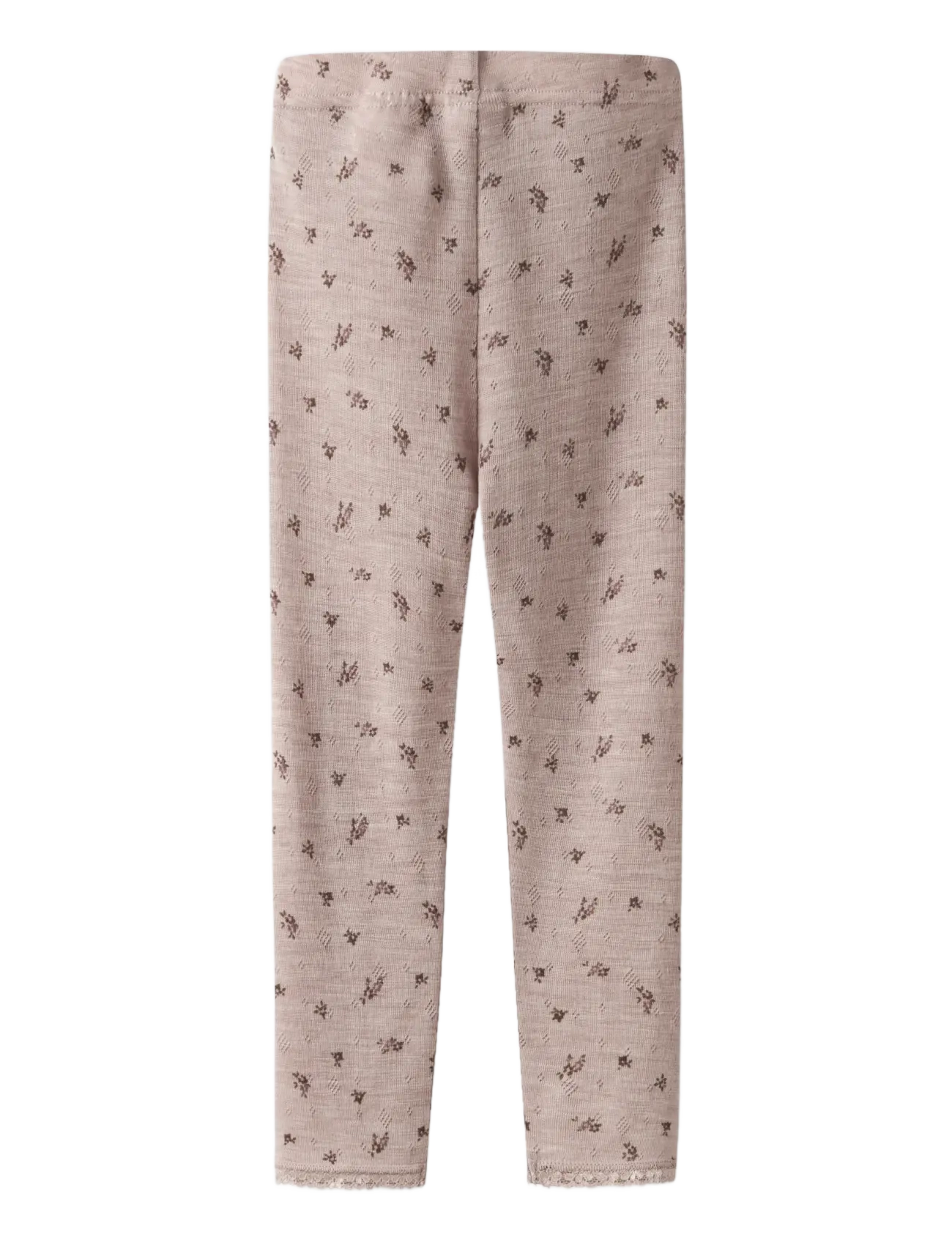 name it - NMFWANG WOOL NEEDLE LEGGING NOOS - laveste priser - shadow gray - 2