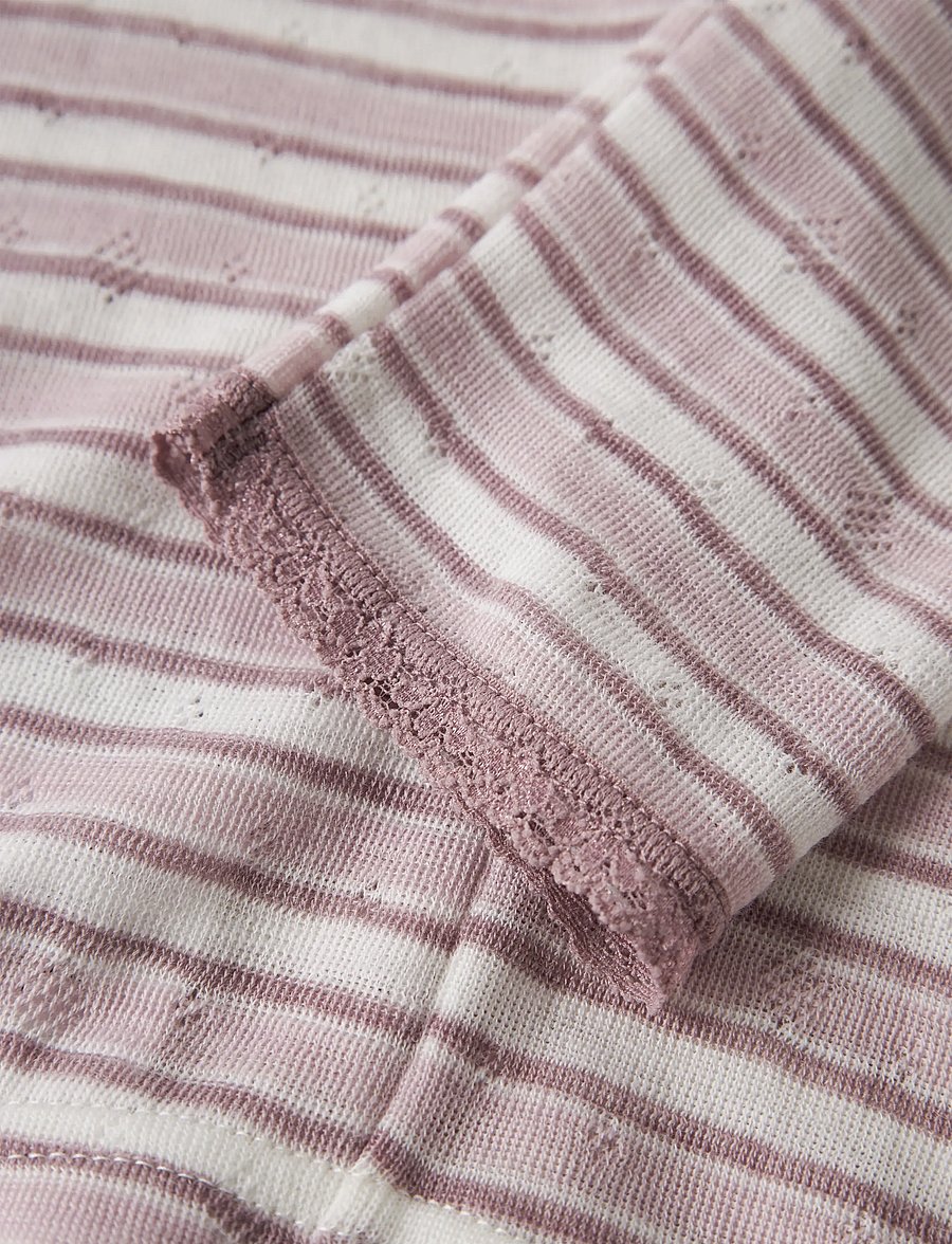 name it - NMFWANG WOOL NEEDLE LEGGING NOOS - base layer baby - snow white - 2