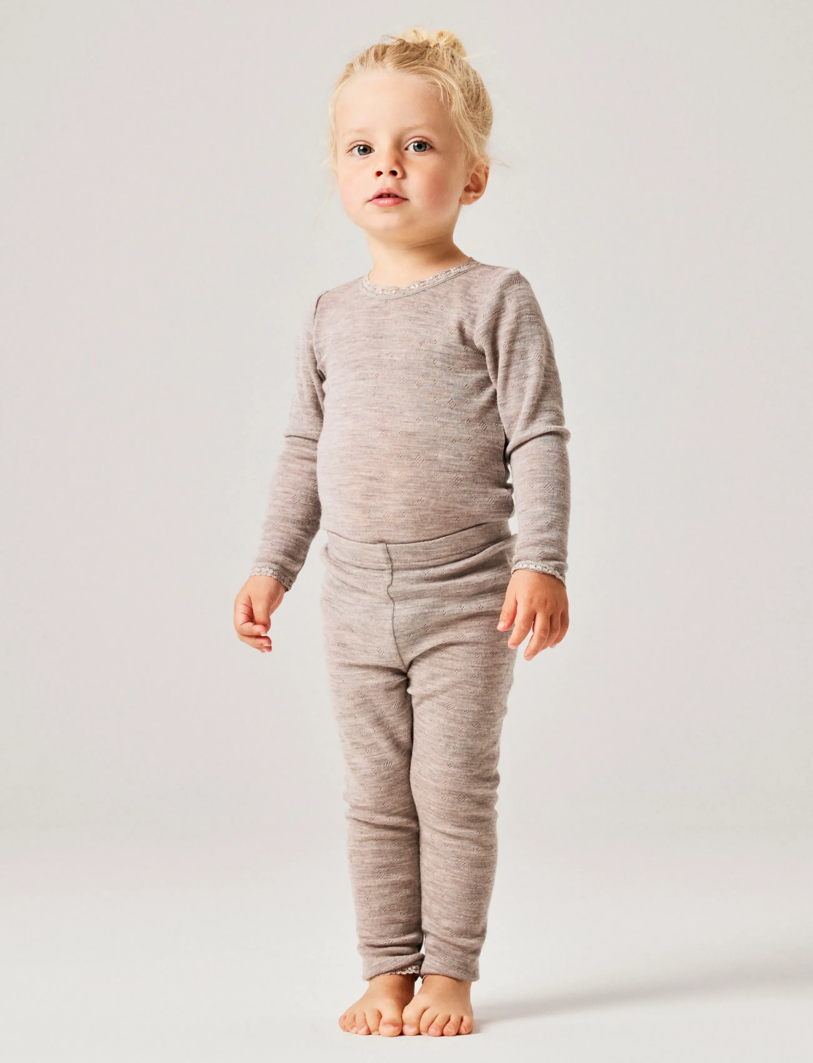name it - NMFWANG WOOL NEEDLE LS BODY SOLID - underställ baby - satellite - 2