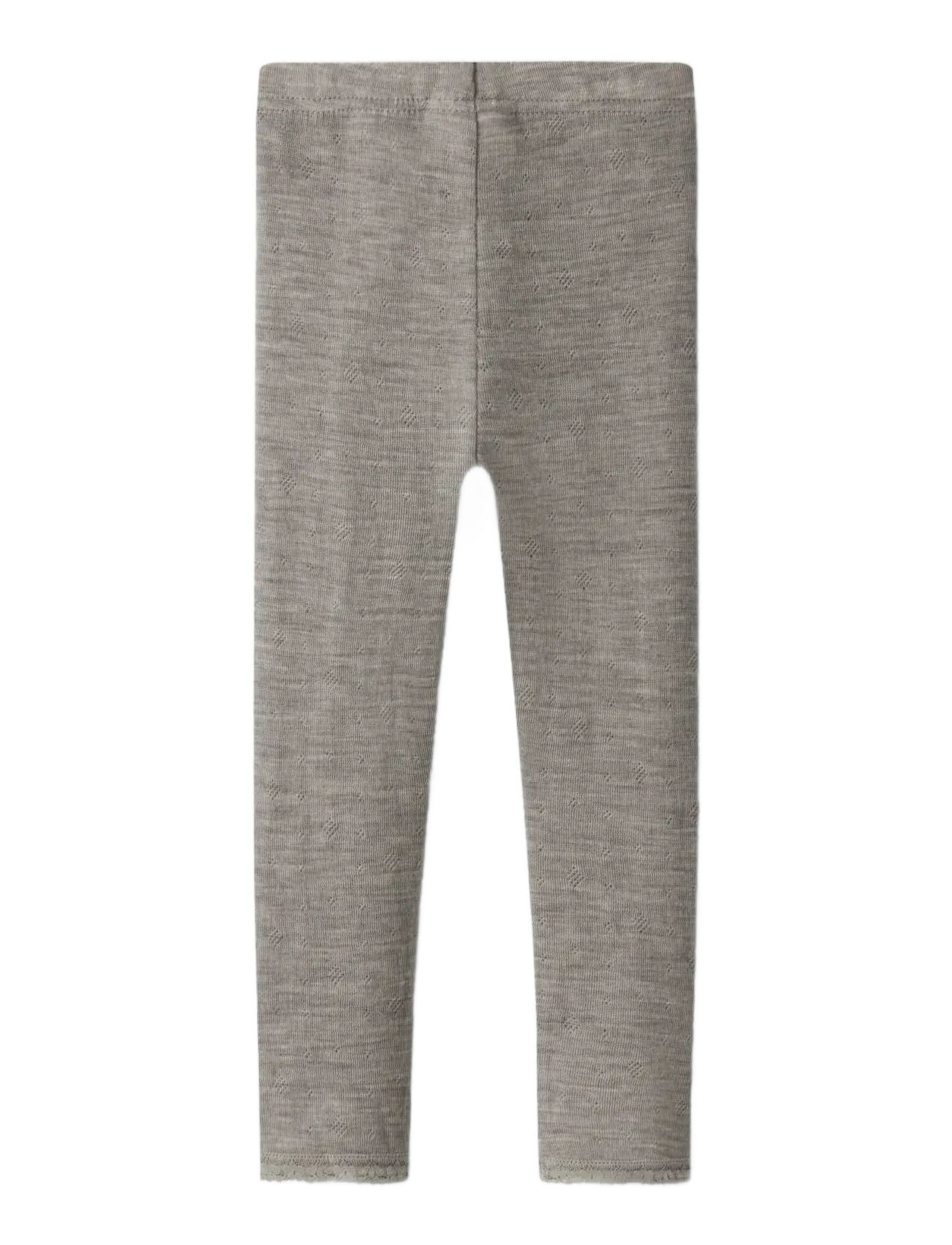 name it - NMFWANG WOOL NEDDLE LEGGING SOLID NOOS - ubrania termoaktywne - baby - satellite - 2