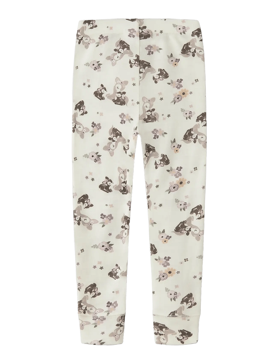 name it - NMFWILLIT WOOL LEGGING - snow white - 1