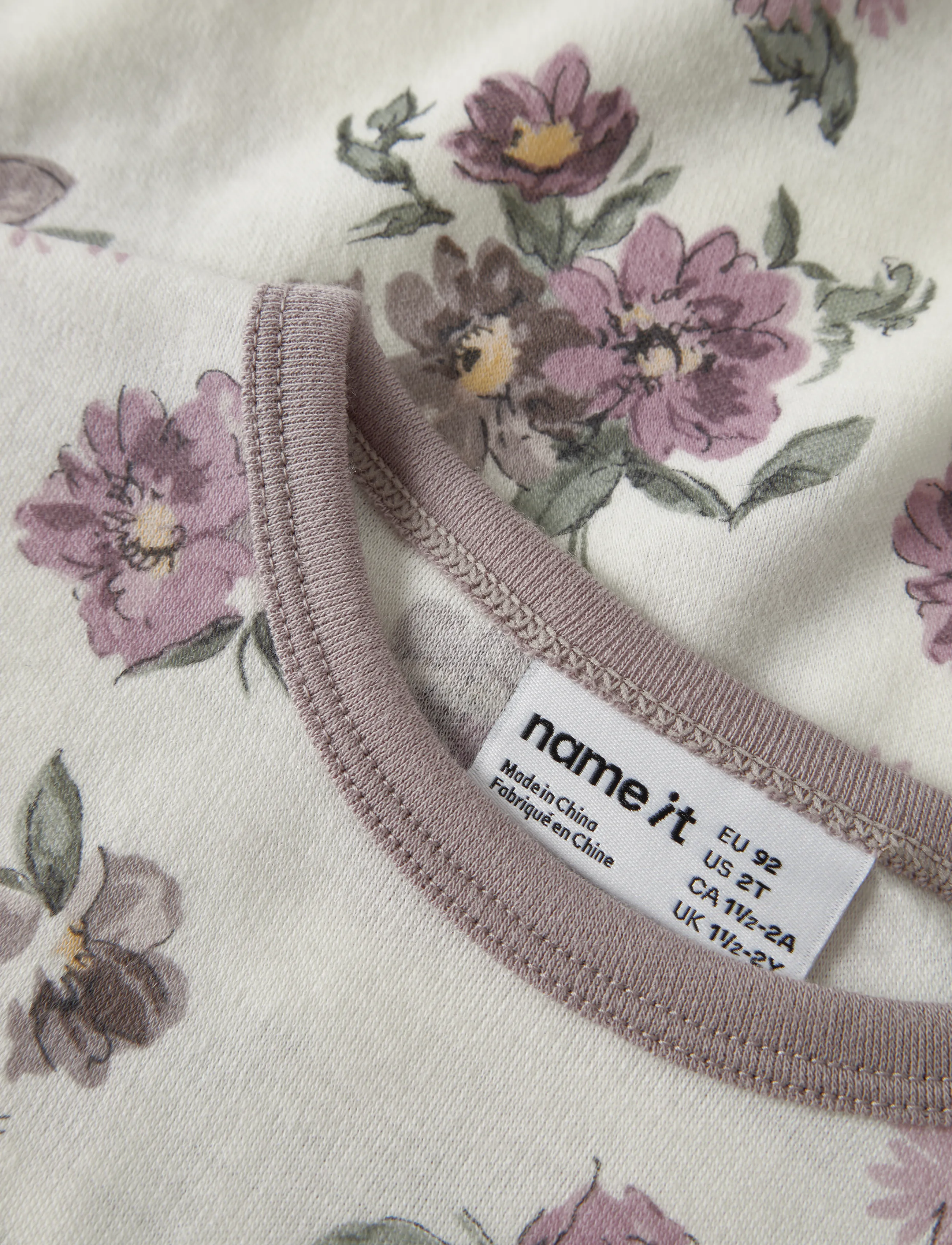 name it - NMFWILLITUS WOOL LS TOP - snow white - 3