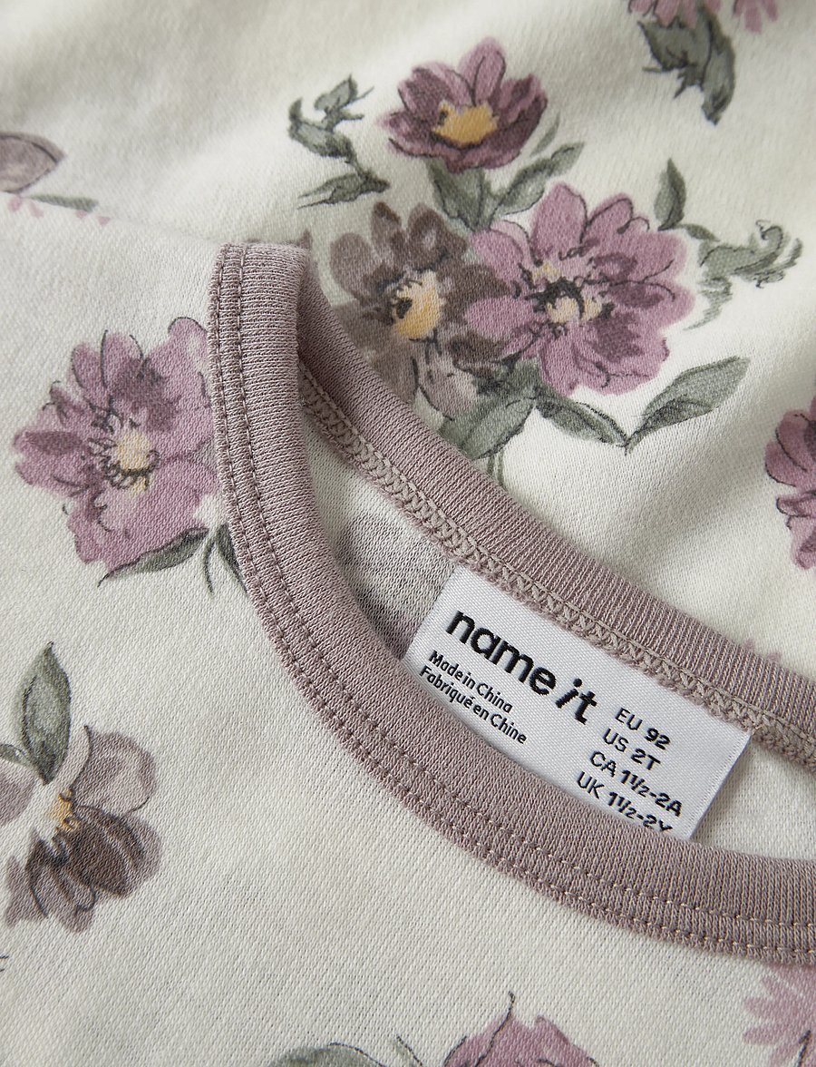 name it - NMFWILLITUS WOOL LS TOP - snow white - 3