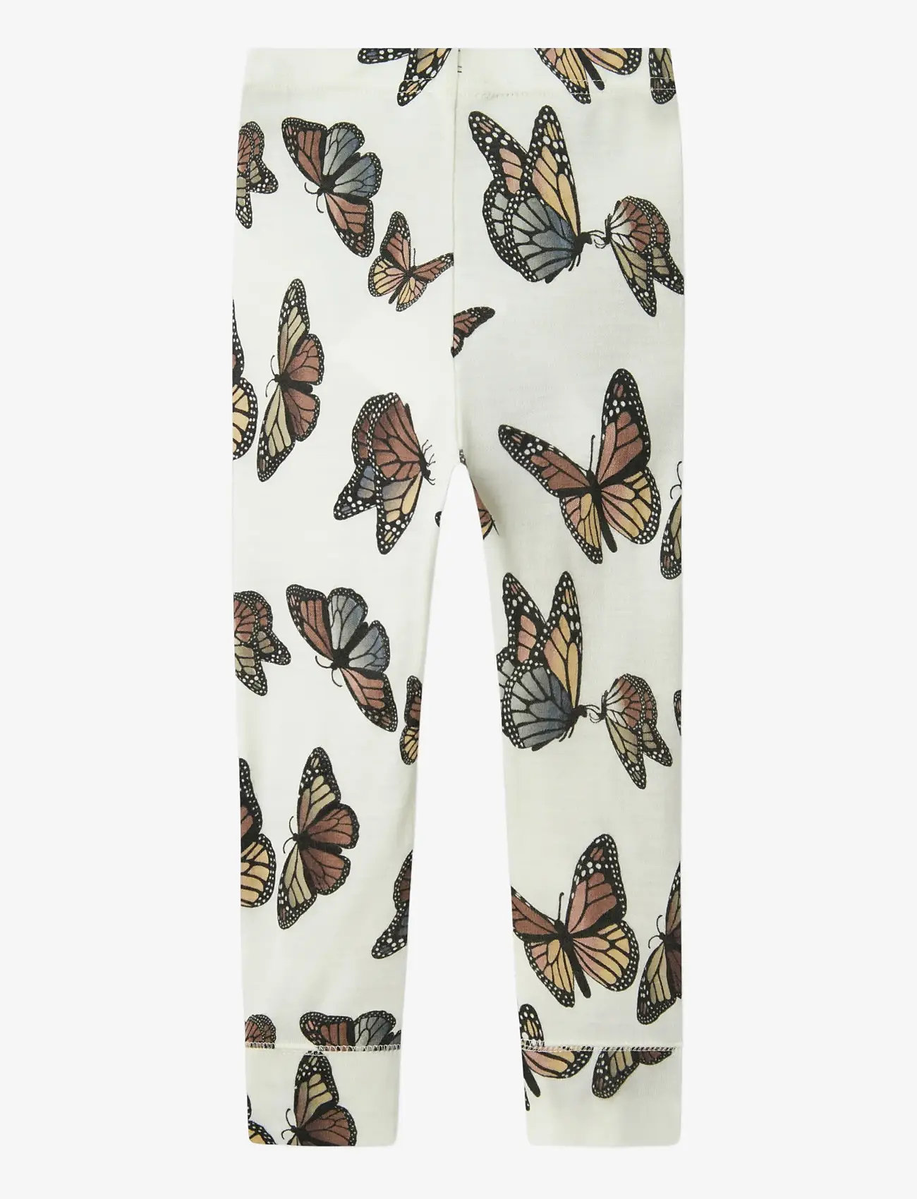 name it - NMFWILLITUS WOOL LEGGING - herbstliche kleidung - snow white - 1