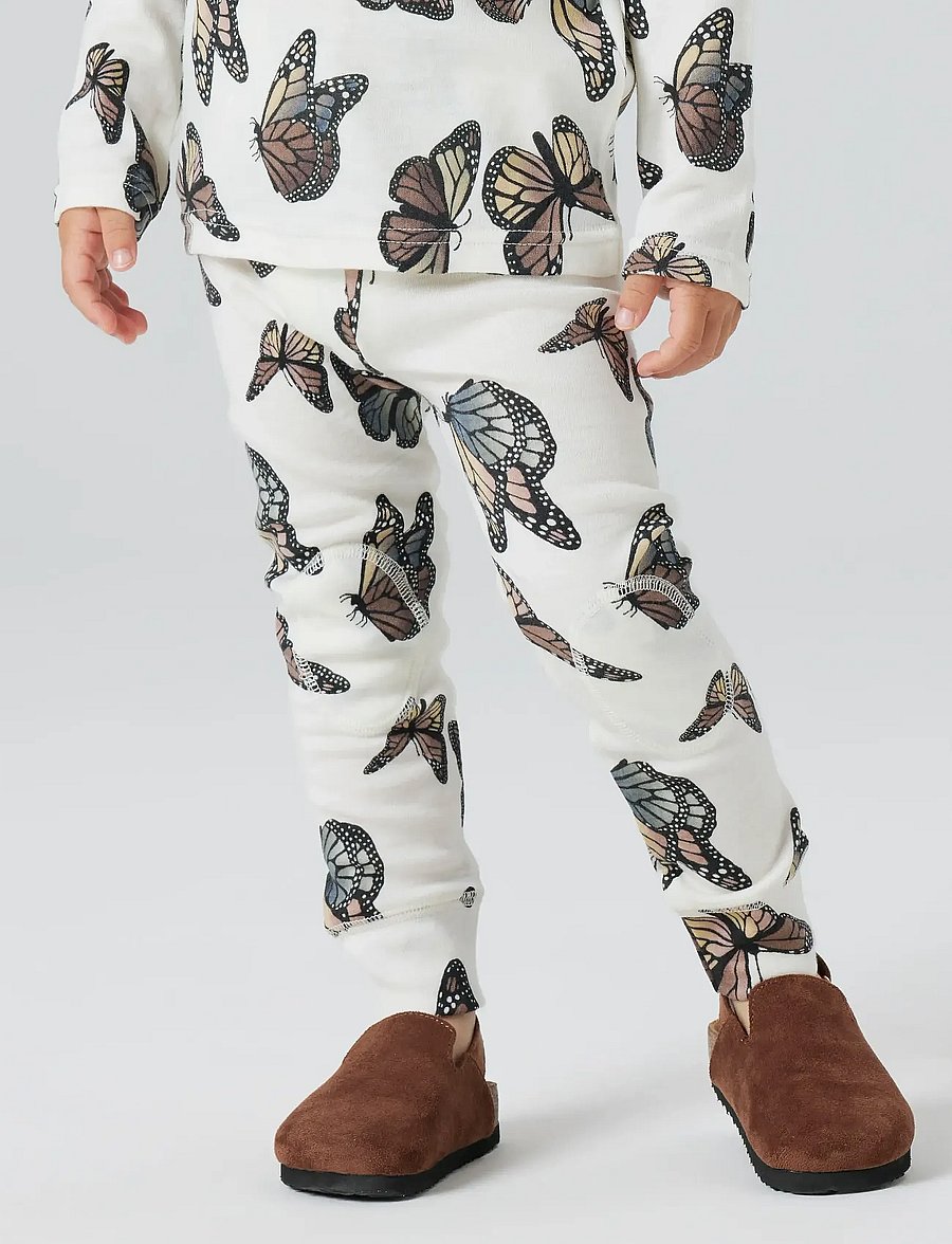name it - NMFWILLITUS WOOL LEGGING - uldundertøj baby - snow white - 5