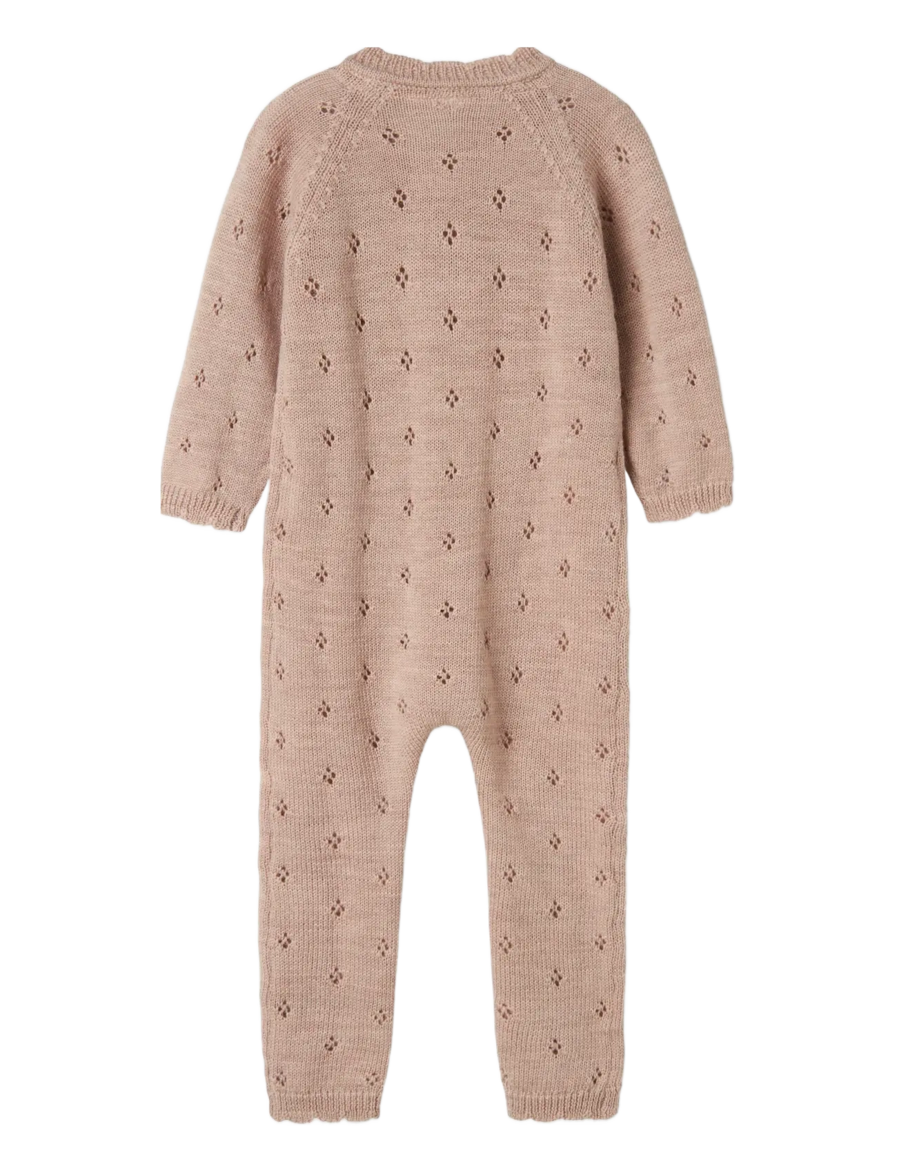 name it - NMFWRILLA WOOL LS KNIT SUIT - langärmelig - shadow gray - 3