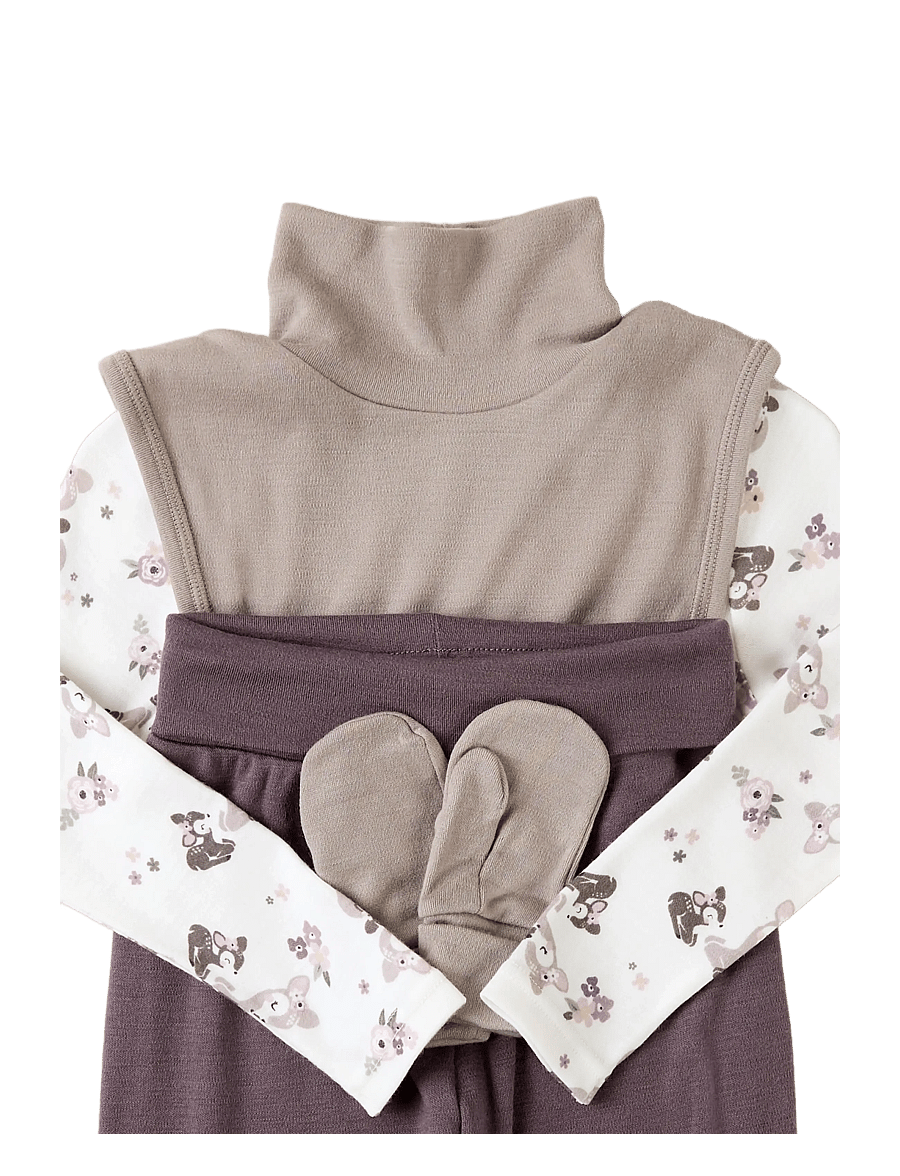 name it - NMFWILLIT WOOL NECKWARMER - halsvärmare - satellite - 3