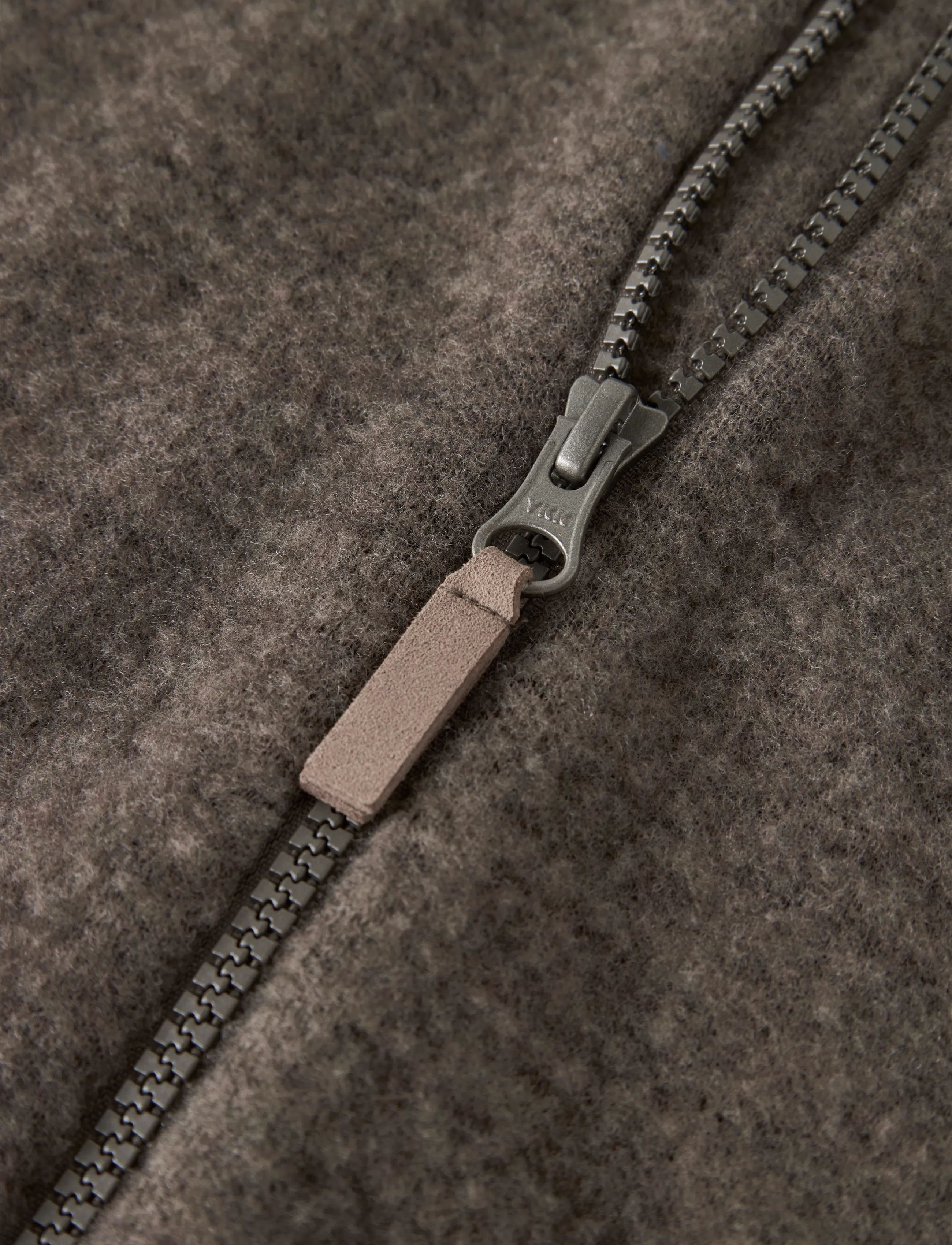 name it - NMFWMINO WOOL BRUSHED LS CARD - morel - 2