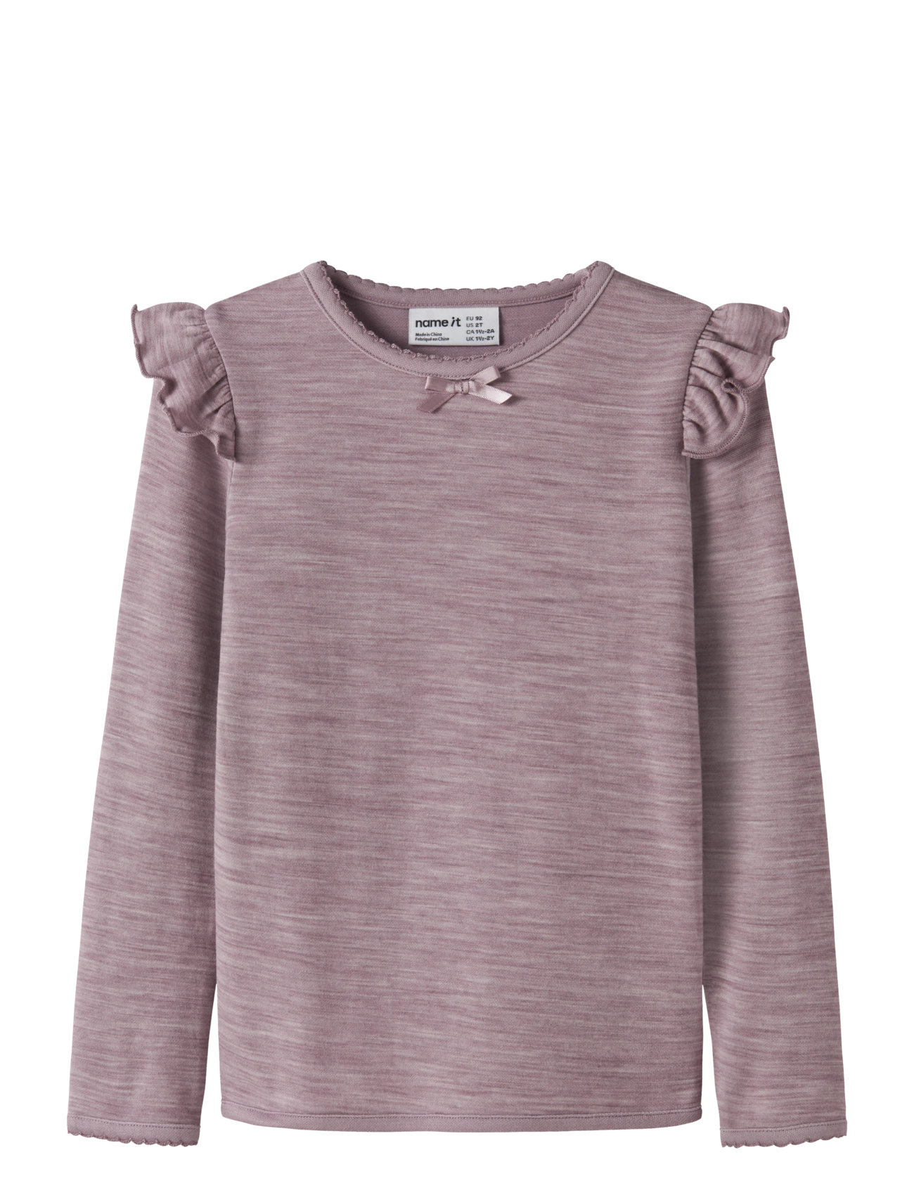 name it NMFWYLA WO/VI LS TOP - Oberteile - TOADSTOOL / pink/rose