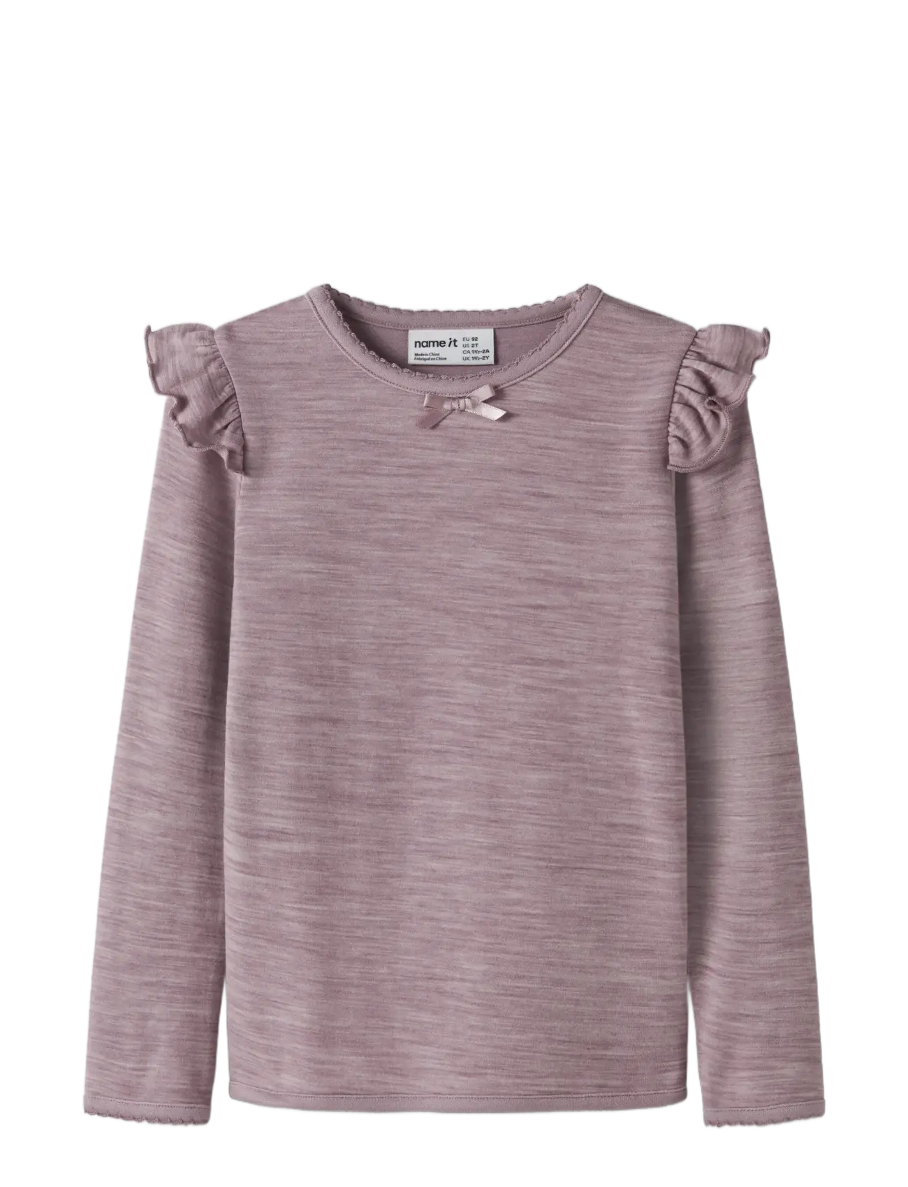 name it - NMFWYLA WO/VI LS TOP - langärmelig - toadstool - 3