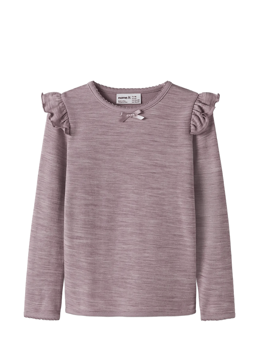 name it - NMFWYLA WO/VI LS TOP - langärmelig - toadstool - 3