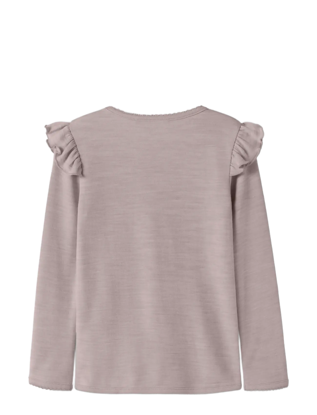 name it - NMFWYLA WO/VI LS TOP - langärmelig - violet ice - 1
