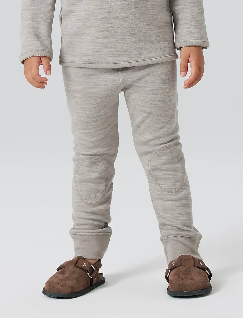 name it - NMFWYLA WO/VI LEGGING - funkionsunterwäsche - hosen - satellite - 0