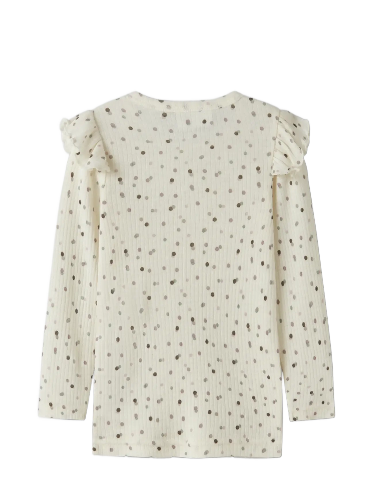 name it - NMFWOMI WO/MO LS TOP - langærmede t-shirts - snow white - 1