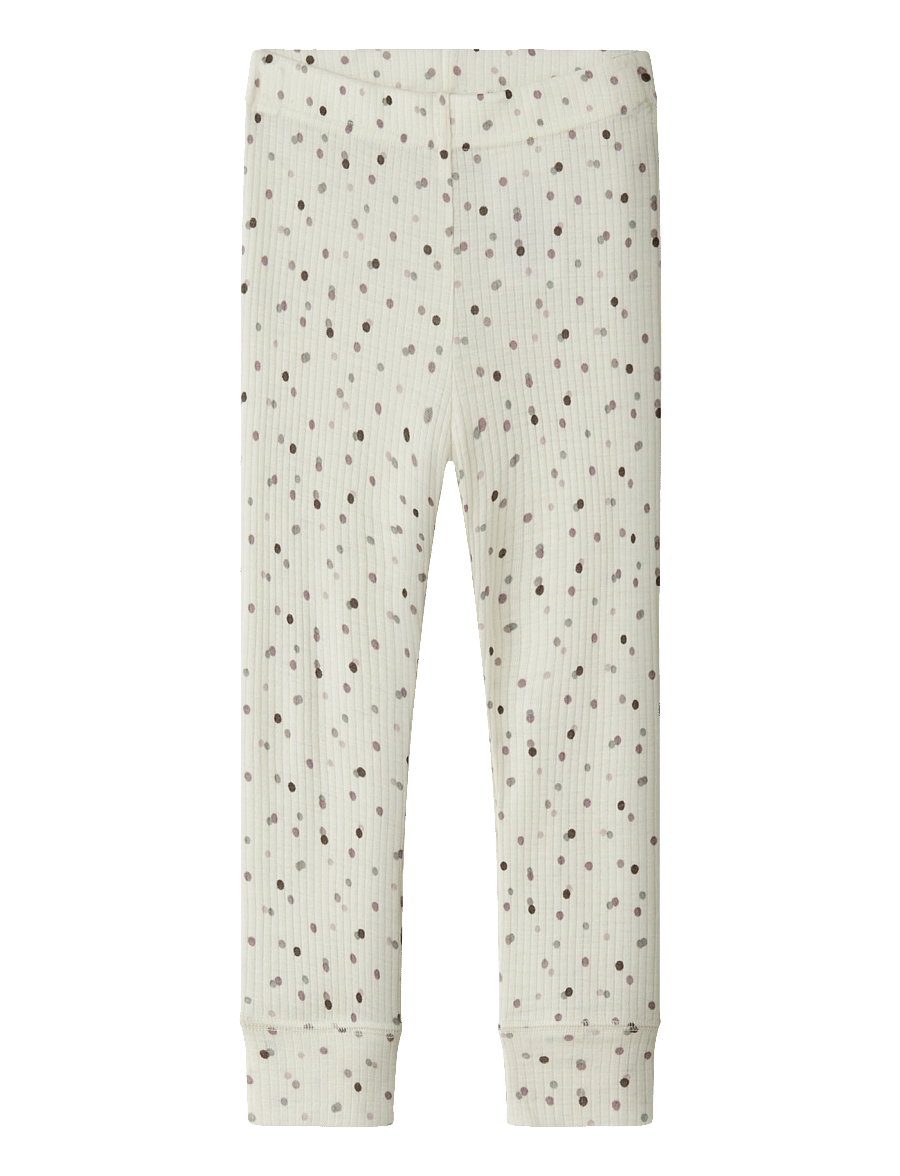 name it - NMFWOMI WO/MO LEGGING - beebi alusriided - snow white - 0