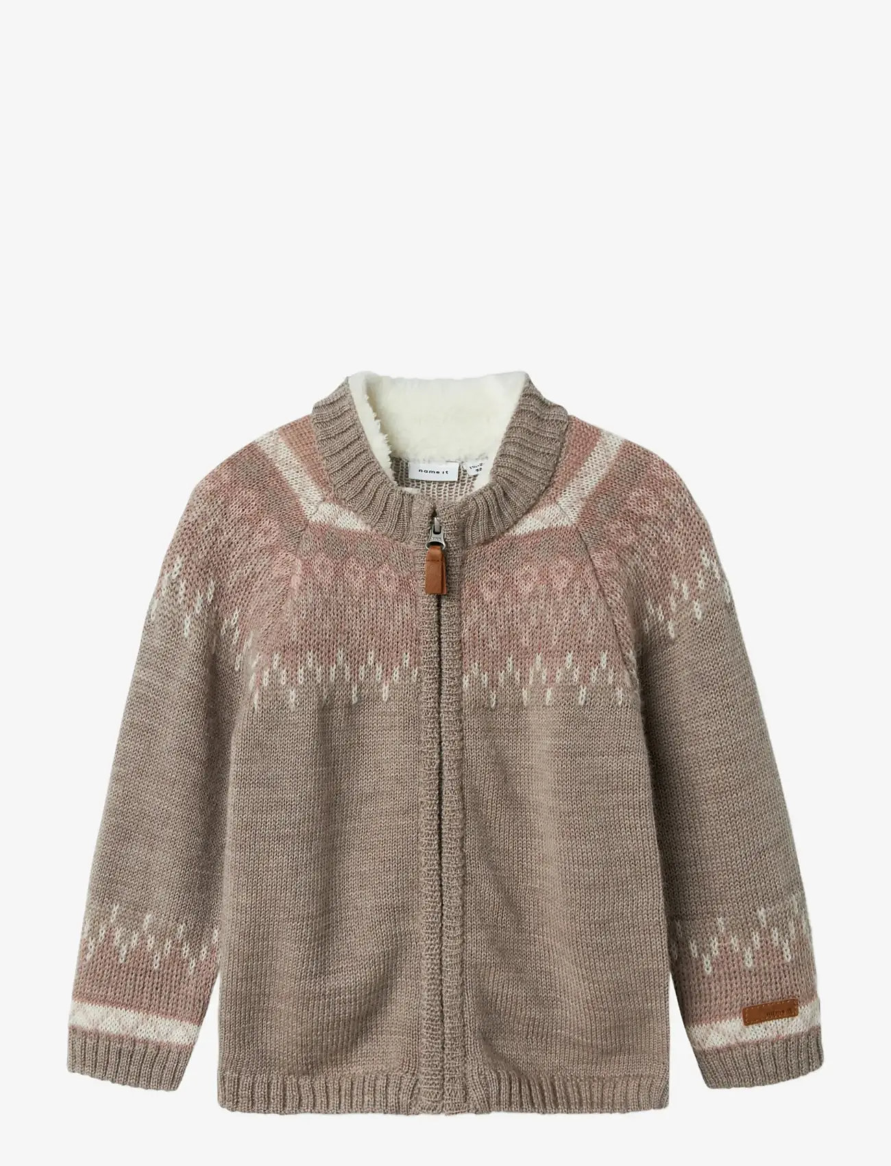 name it - NMFWRISS WOOL LS KNIT CARD - satellite - 0